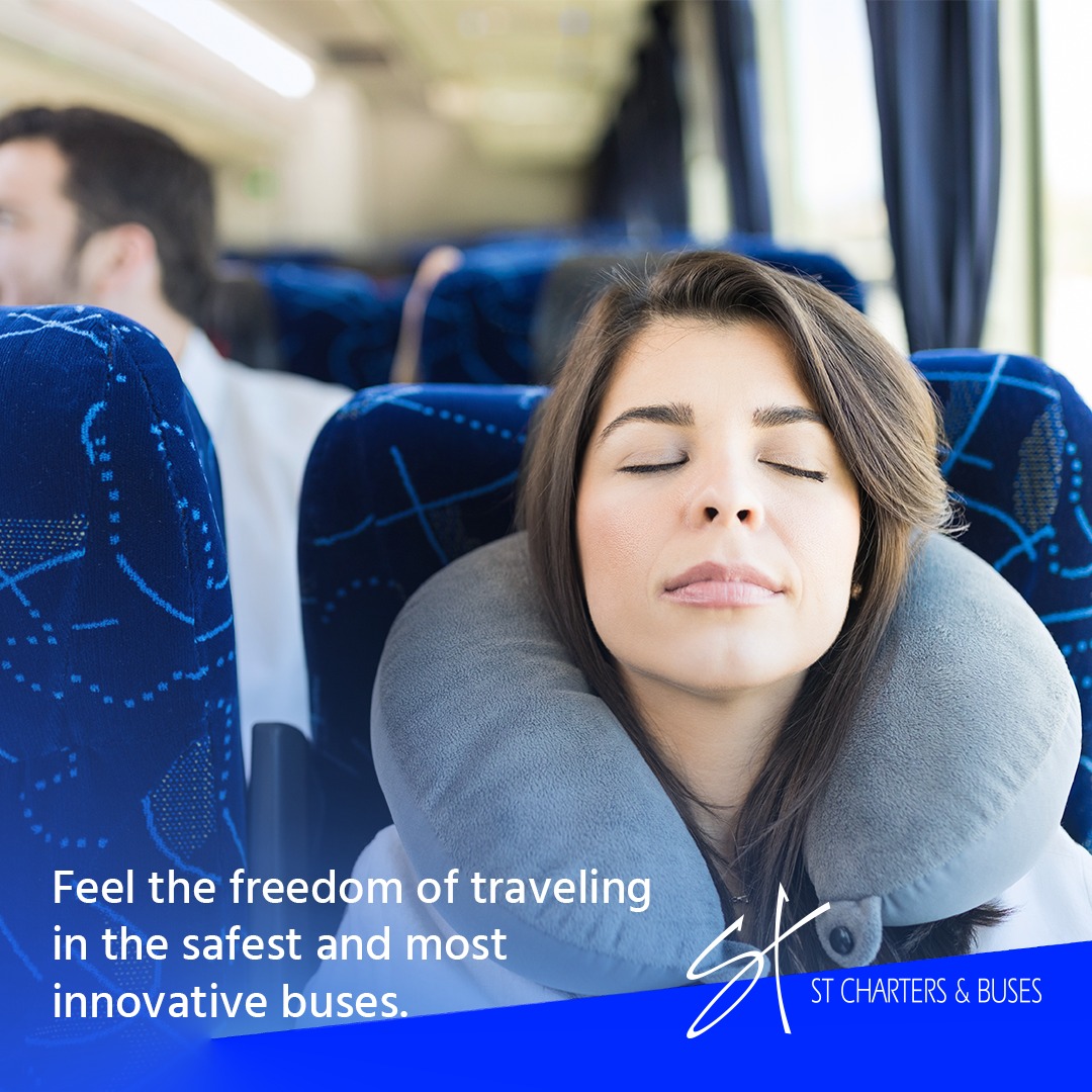 The comfort offered by our #buses... - ST Charters and Buses