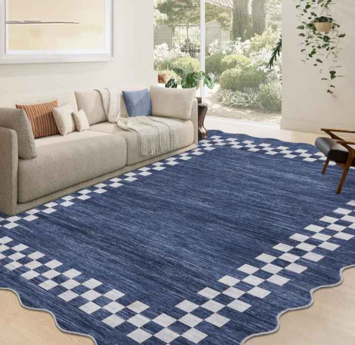 Scalloped Washable Rug 9x12 Area Rug - Area Rugs | Facebook Marketplace ...