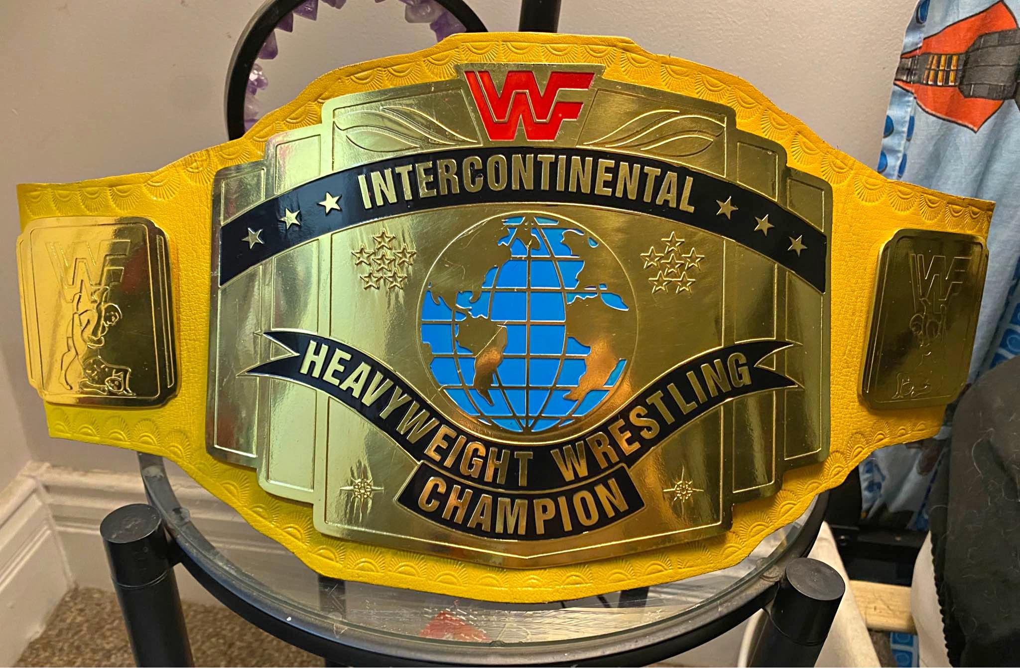 WWF/WWE Yellow Ultimate Warrior/Razor Ramon Intercontinental ...