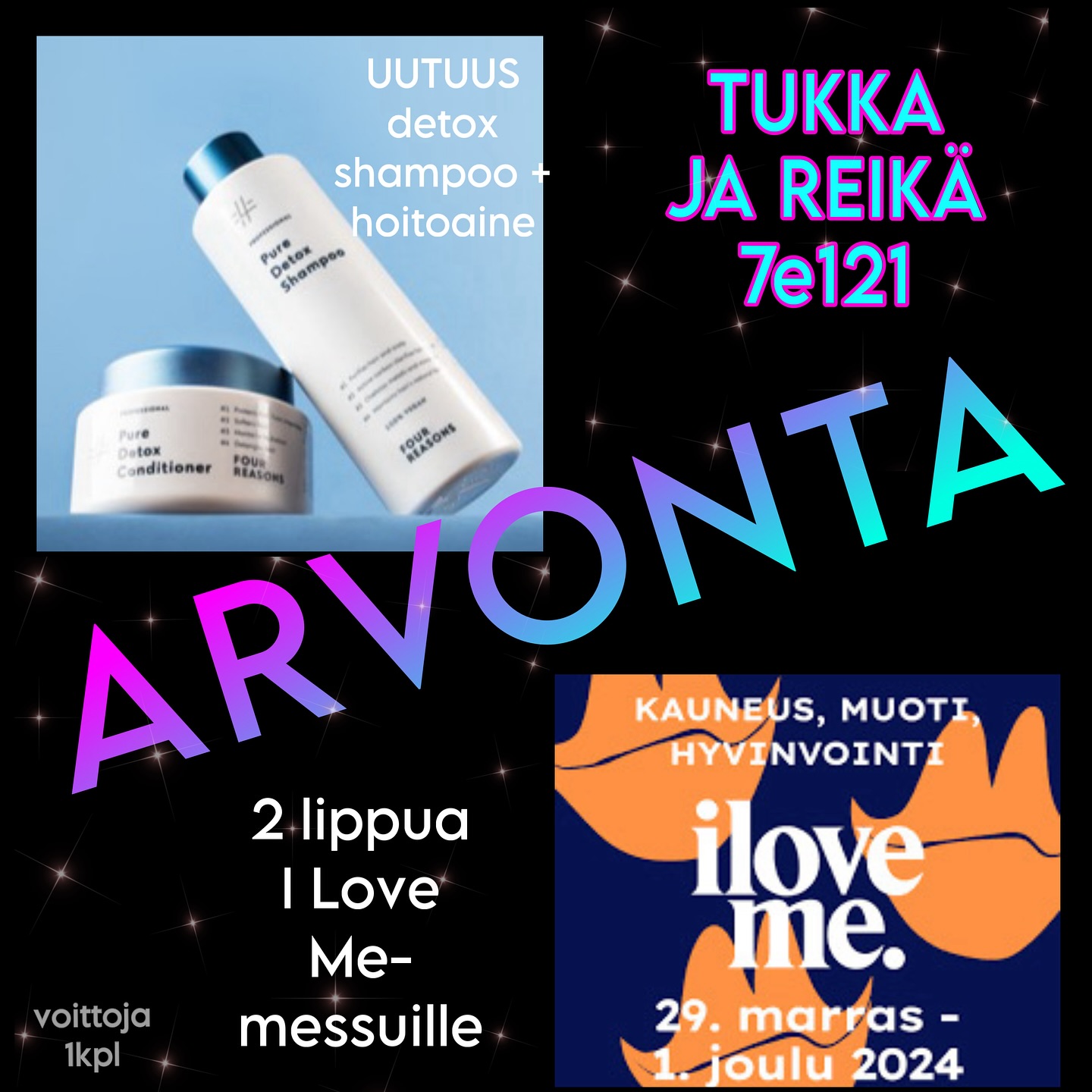Tukka - 🌟 ARVONTA 🌟 INSTAGRAMISSA!! ‼️ Tukkajareika ‼️ tukka ja reikä ...