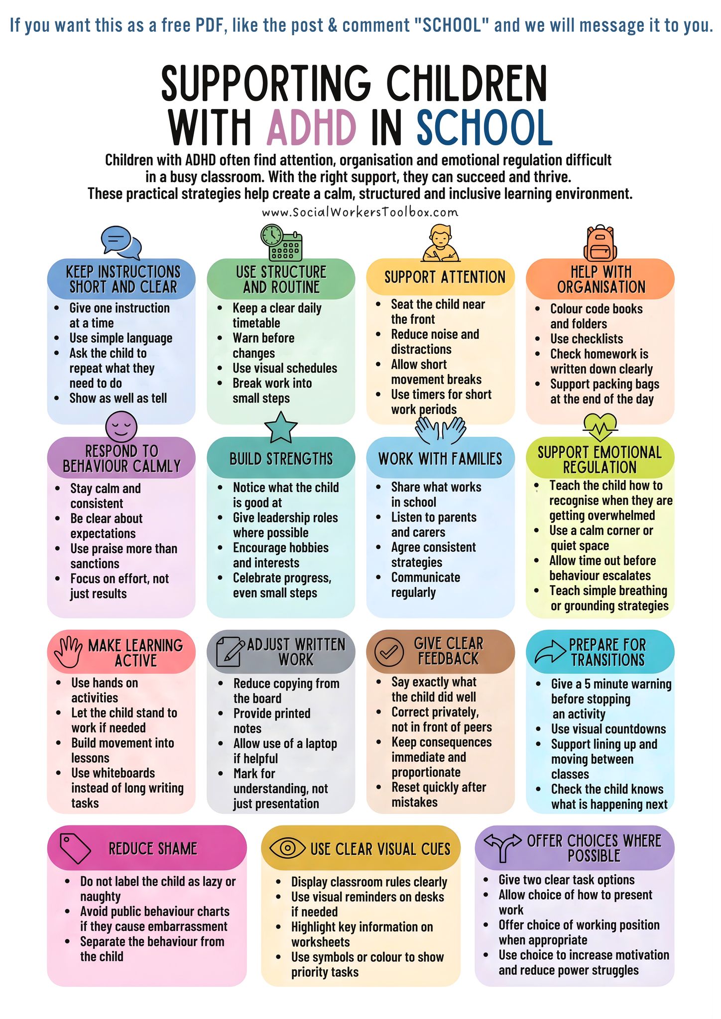 Children with ADHD can find school overwhelming. Attention ...