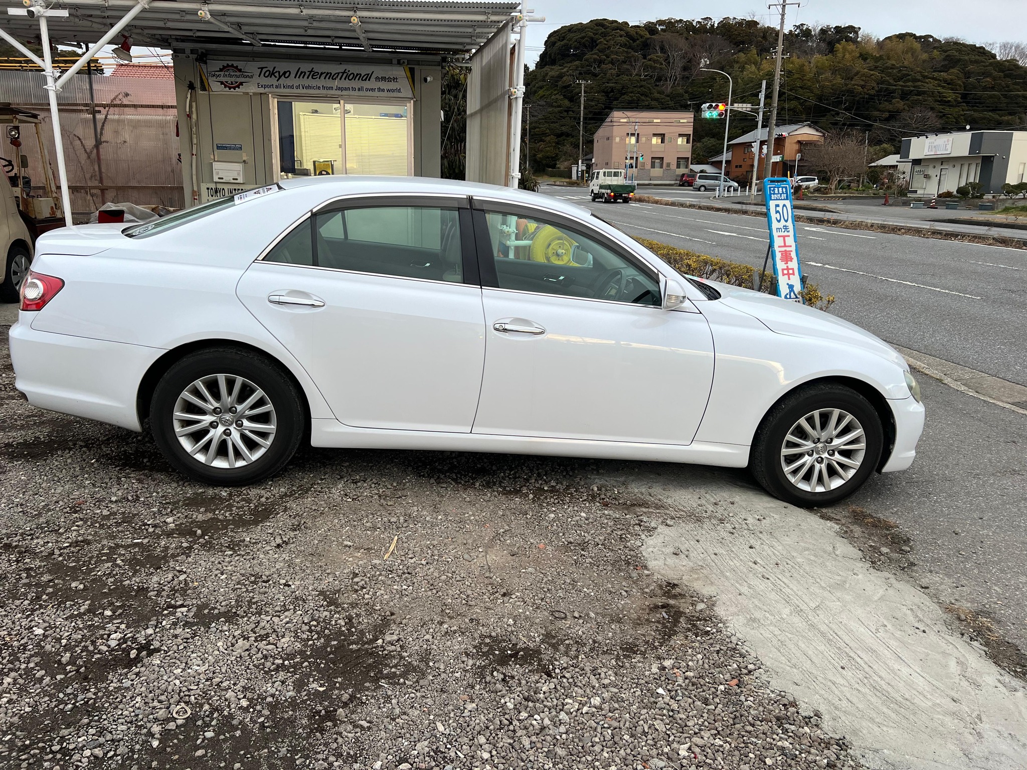 Toyota Mark X 2007 – White ?✨ Luxury & Performance Combined! The 