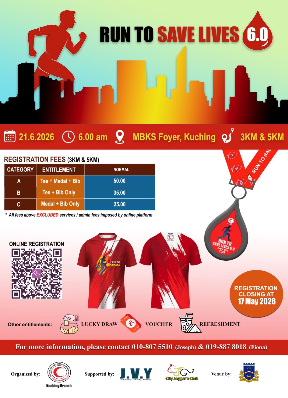 CJC Kuching - RUN TO SAVE LIVES 6.0 A run to support... | Facebook