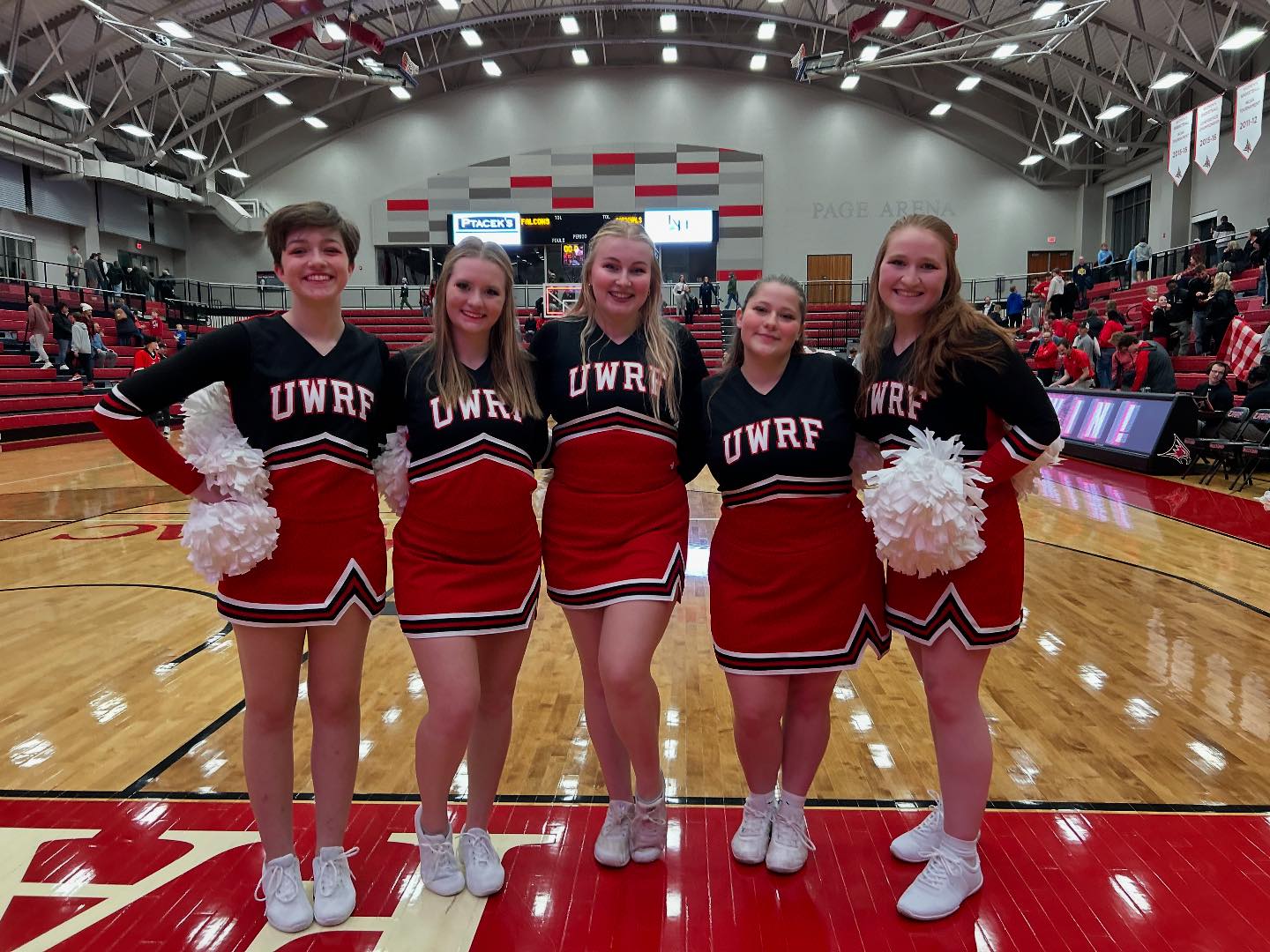 UW-River Falls Cheerleading Team