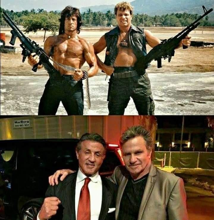 Rocky Balboa - 1985 Rambo First Blood Part II - John Rambo...