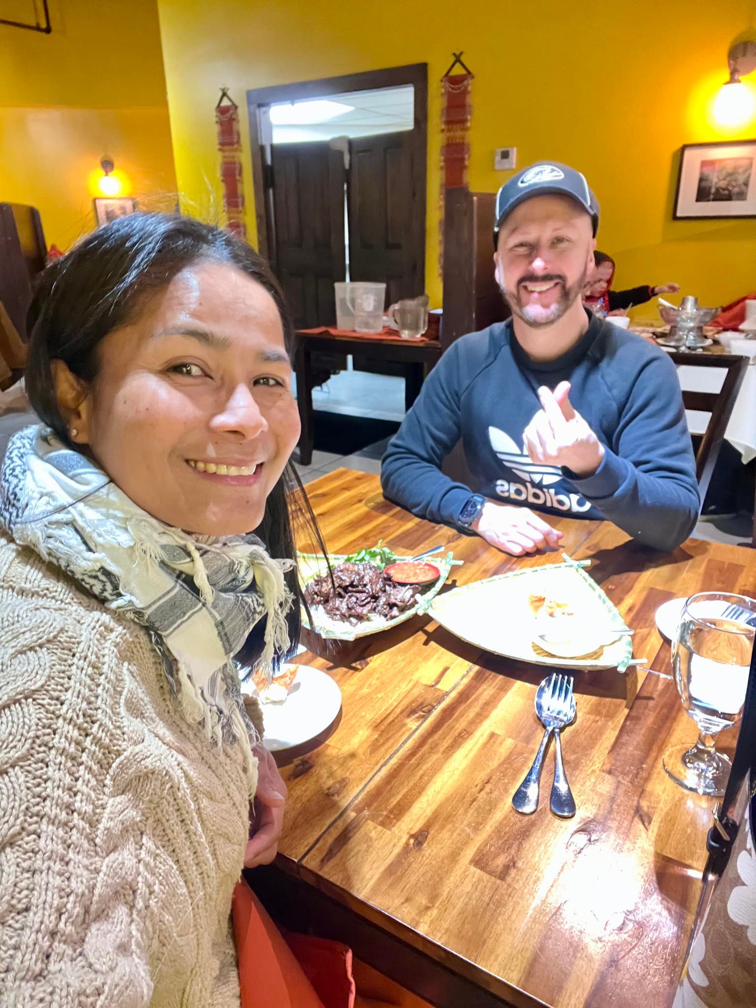 Thai dinner at the Thai restaurant in... - Nitiya K. Thacker