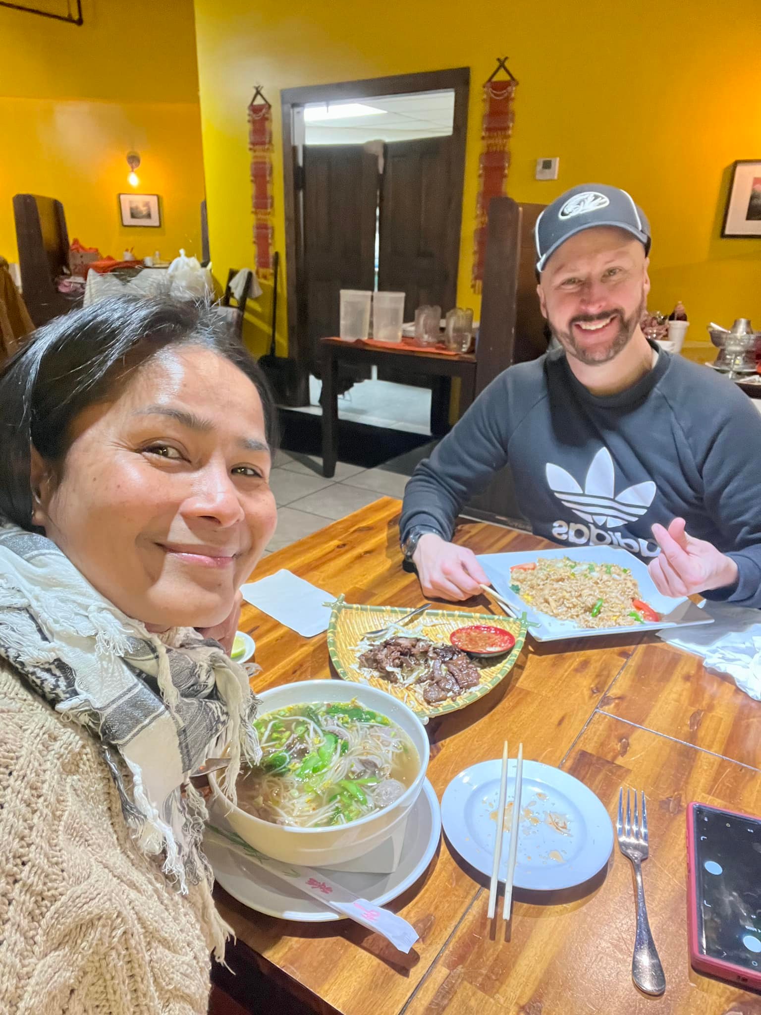 Thai dinner at the Thai restaurant in... - Nitiya K. Thacker