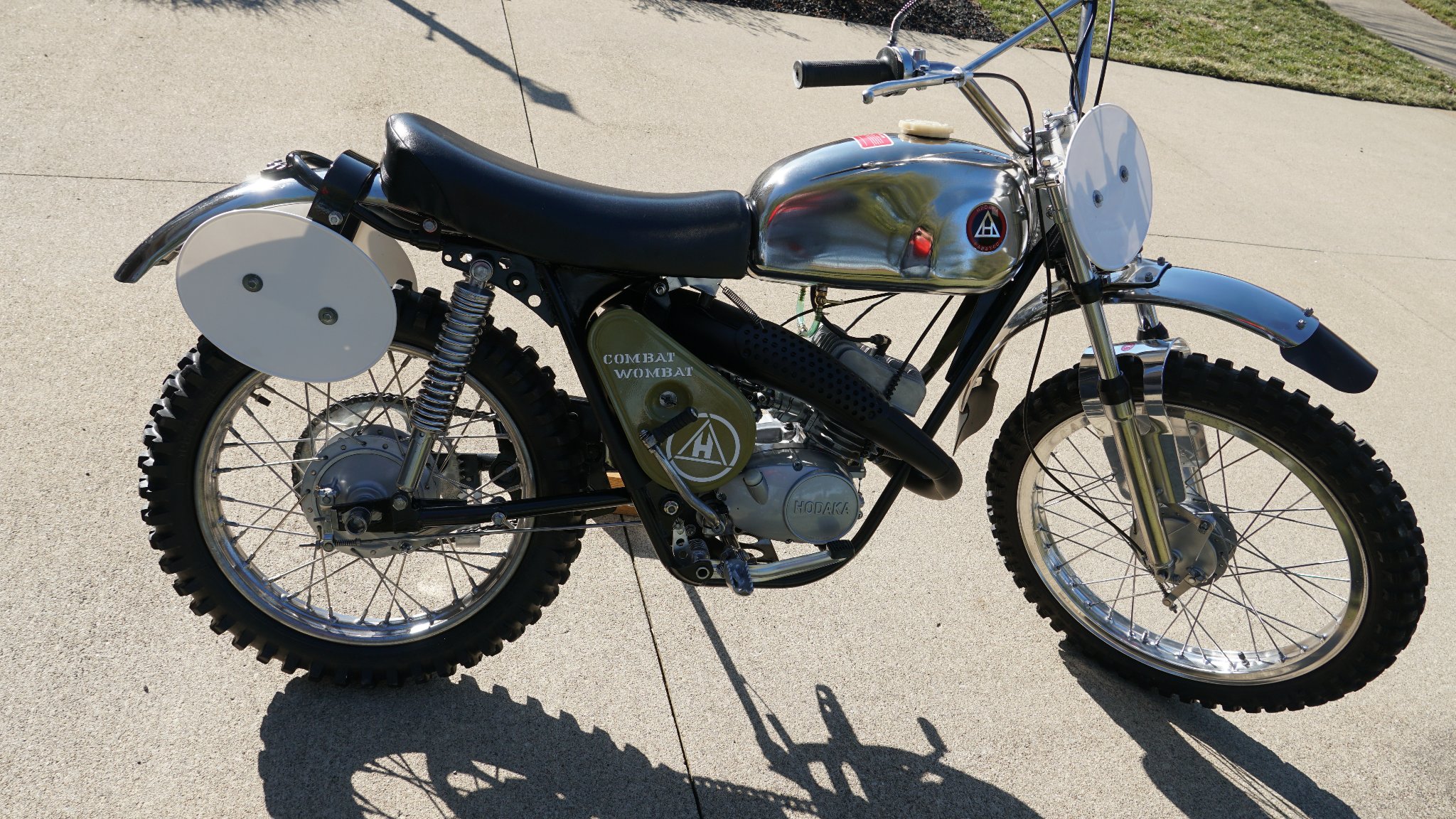 1973 tm Racing hodaka combat wombat 125cc - Motorcycles & Scooters ...