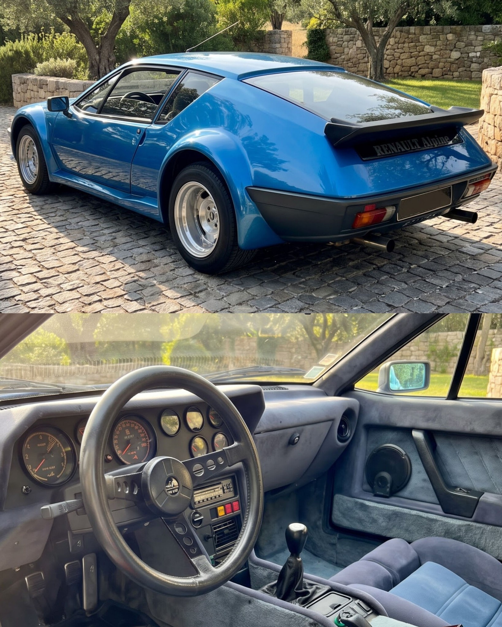 グリップテクニカ　アルピーヌ　ルノーA310 Graphpexels - Alpine A310 A sleek French sports car with a