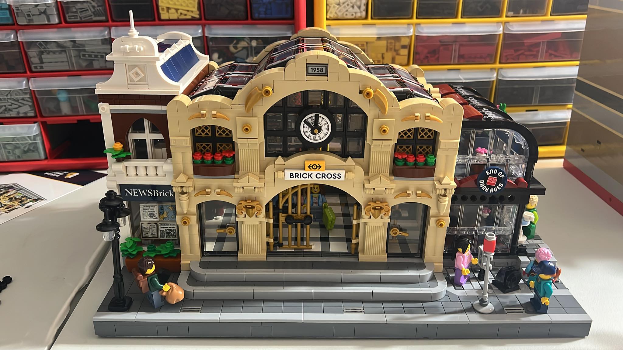 Brick Cross Station Lego Set Review and Discussion