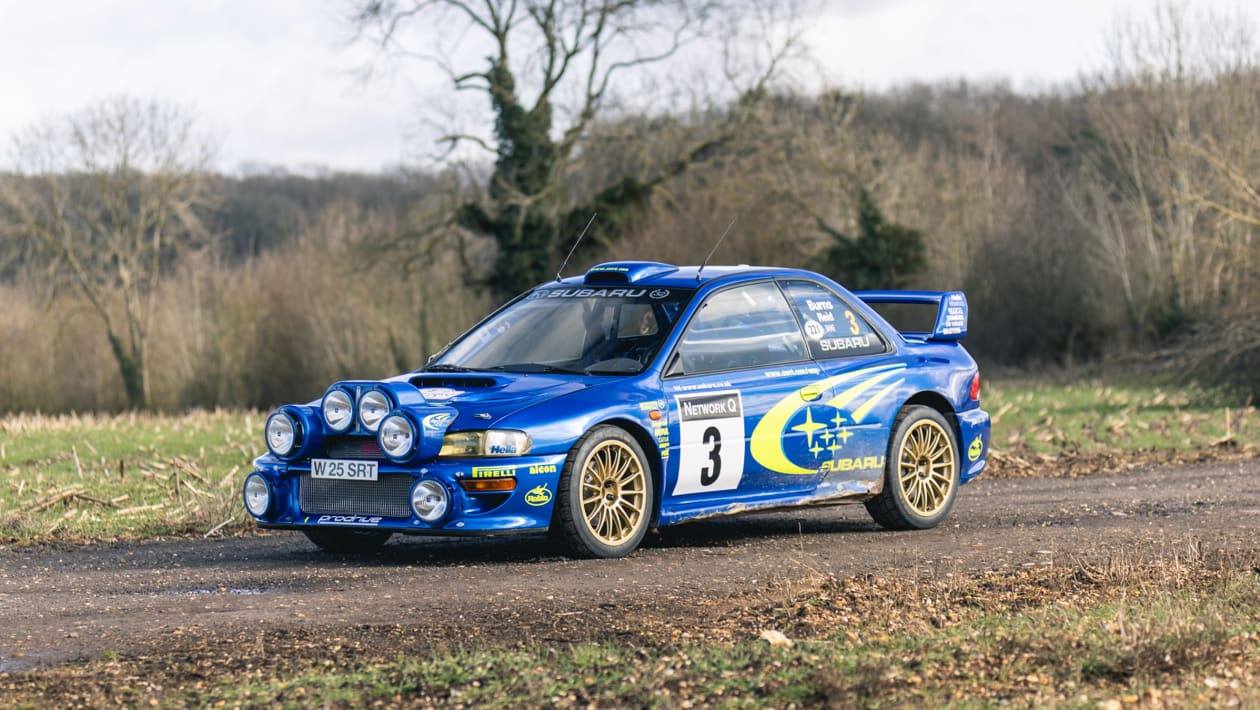 Genuine Subaru World Rally car expected to fetch six-figures.