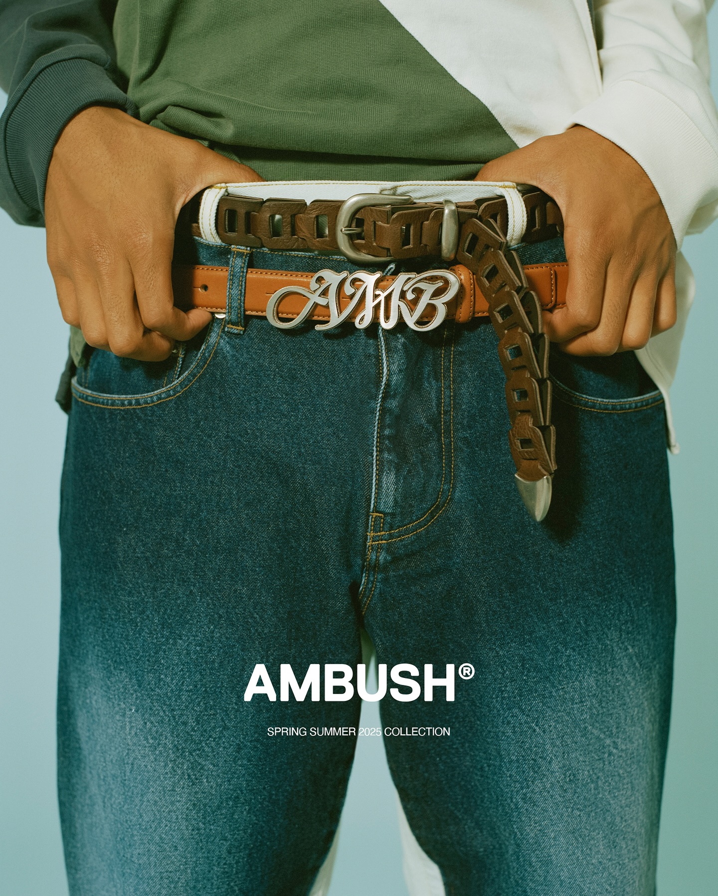 Buckle up—AMBUSH® belts are here to add the perfect finishing 
