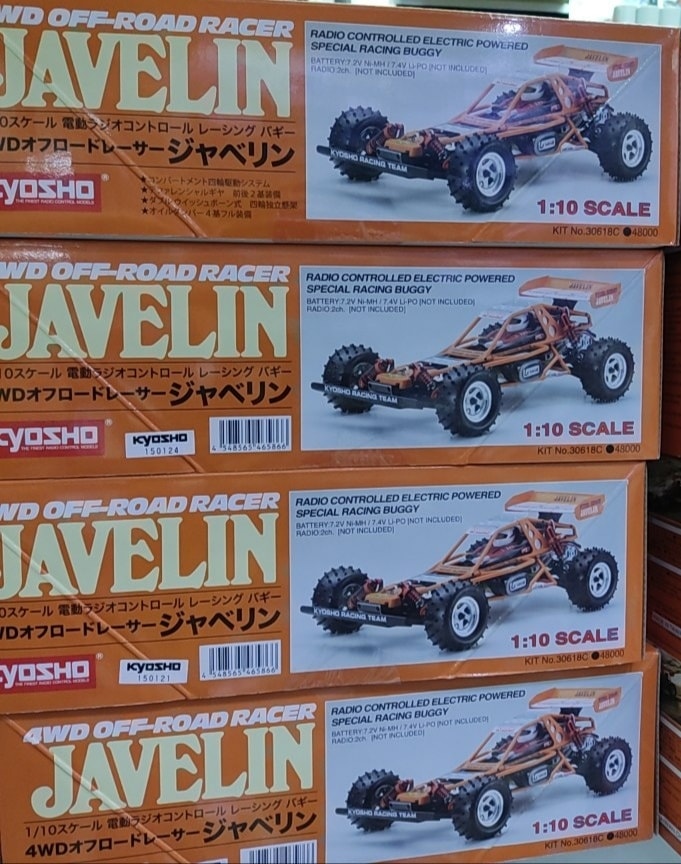 Kyosho Javelin 4wd buggy returns in RC Car Action magazine