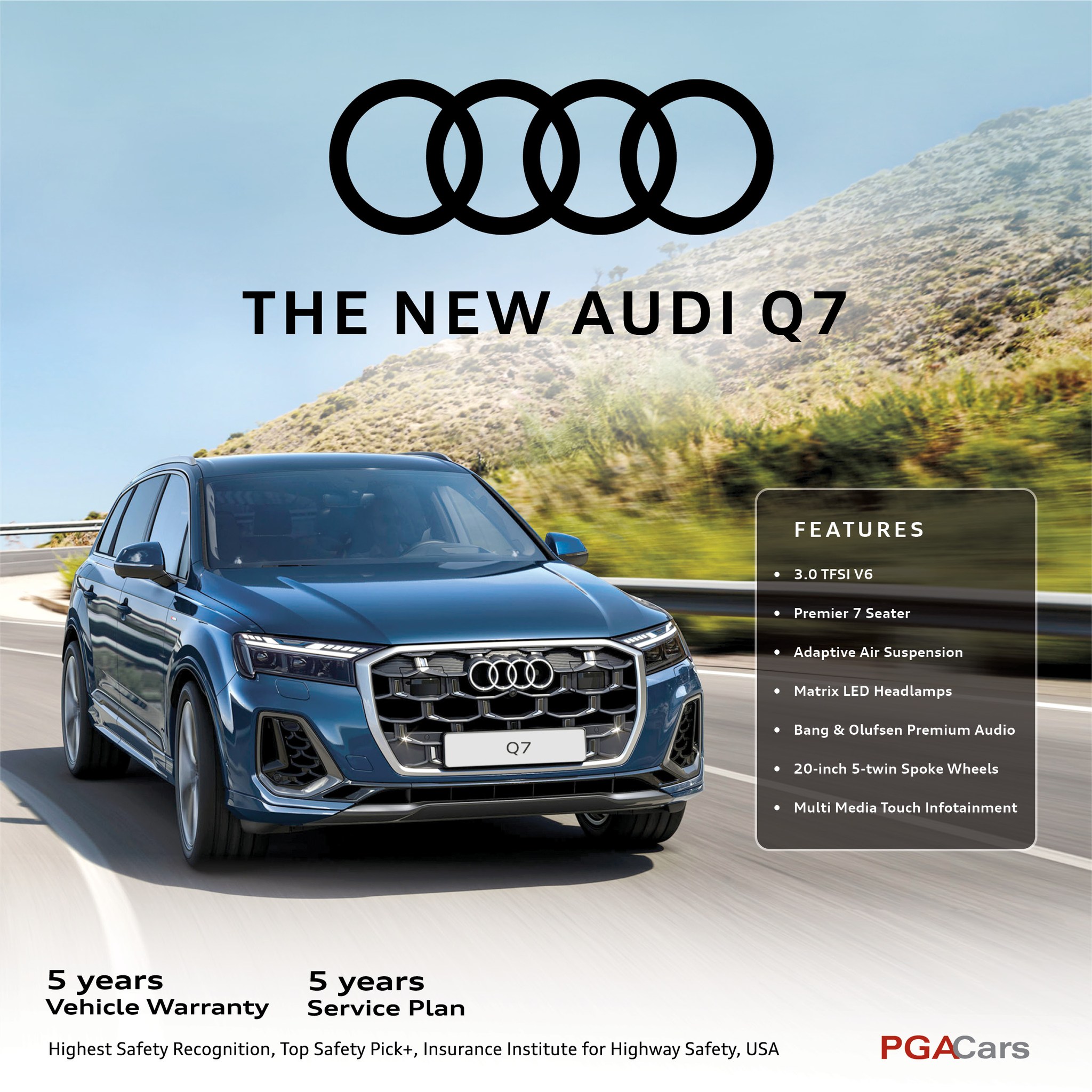 Audi - Comfort to rise above all challenges. With first-class seating ...
