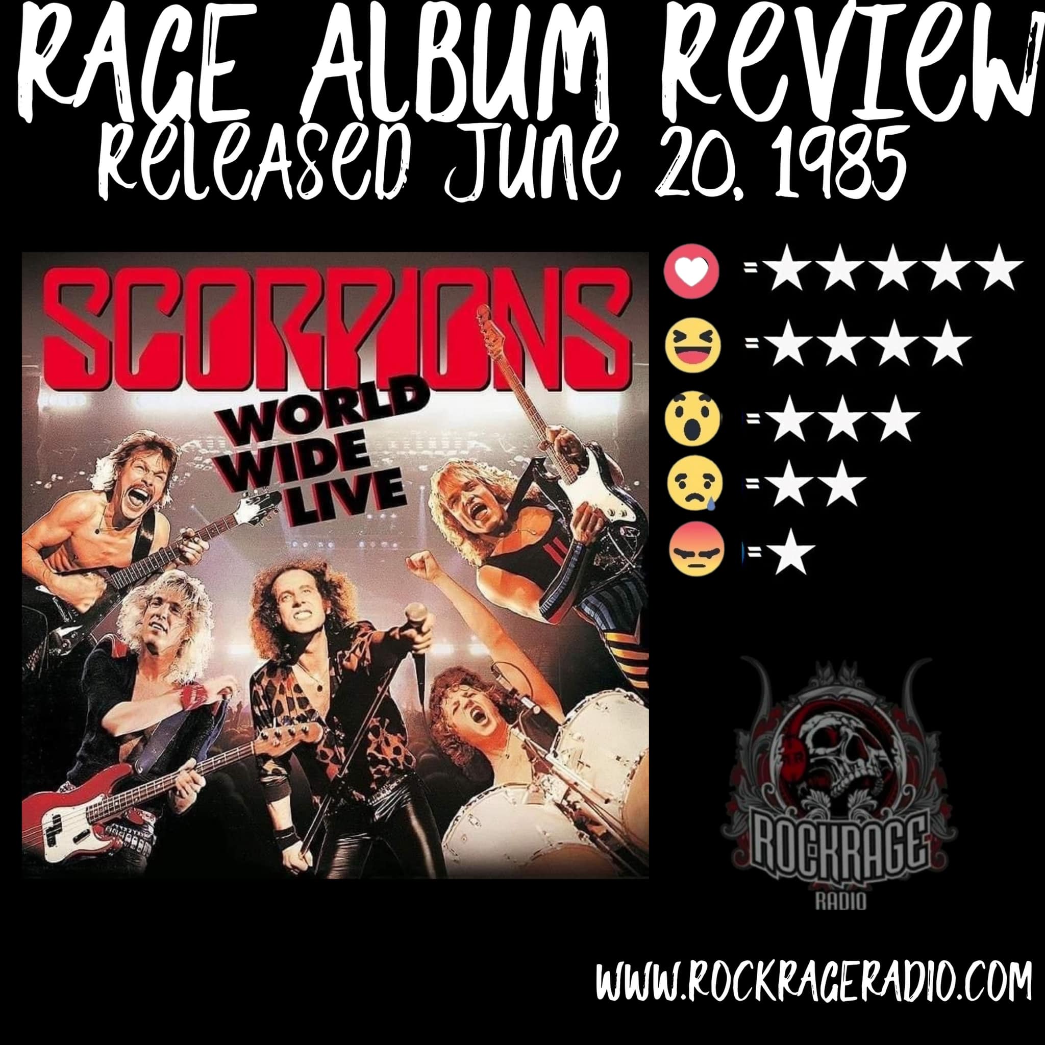 On October 8, 1985: Scorpions released the live album 