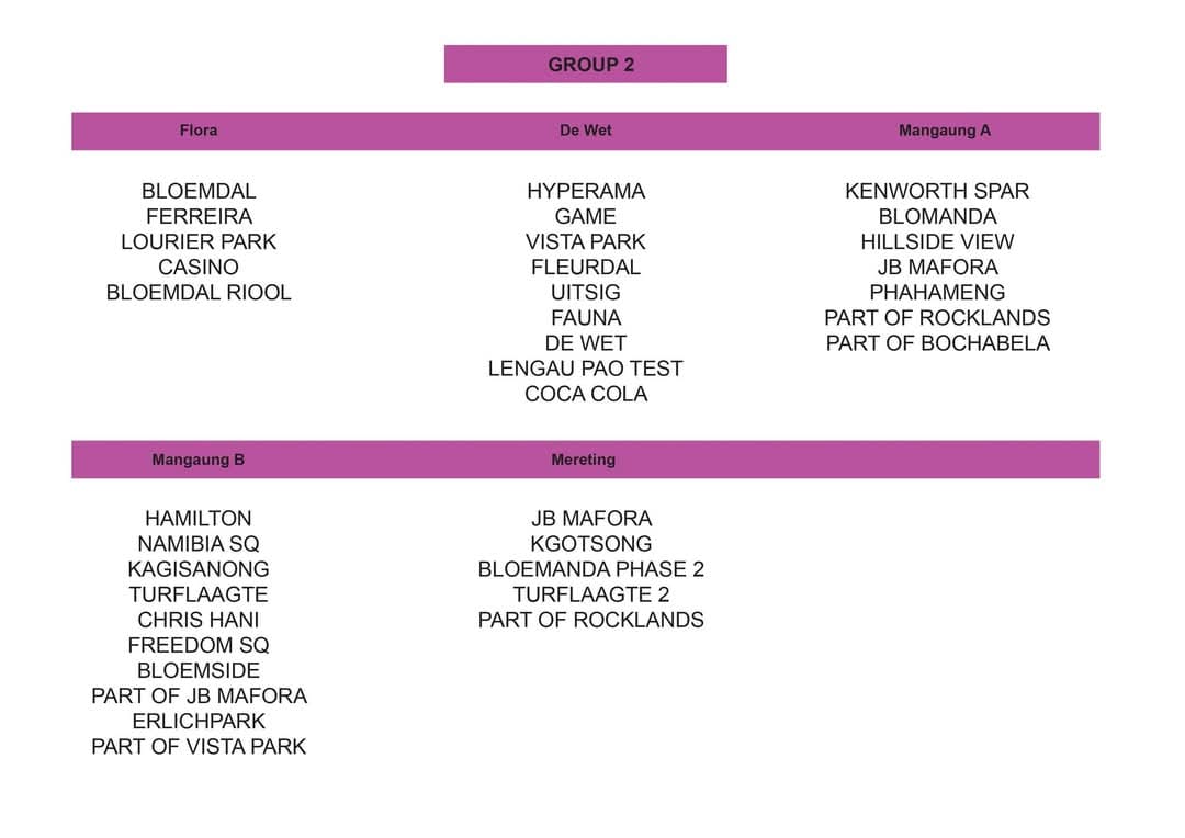 Centlec - CENTLEC OFFICIAL LOADSHEDDING SCHEDULE. | Facebook