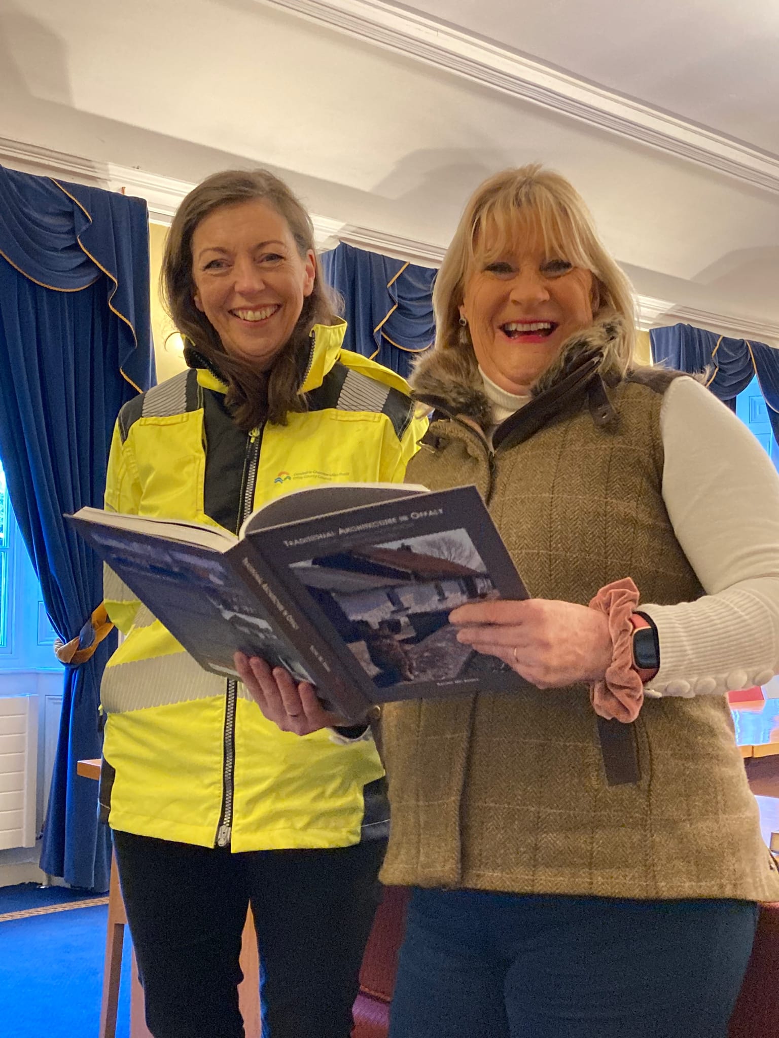 Offaly Heritage - Rachel McKenna with Mary Fanning with Rachel's new ...