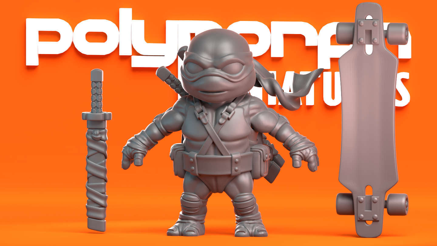 TMNT Skateboard Leonardo wip.... - Polymorph Miniatures | Facebook