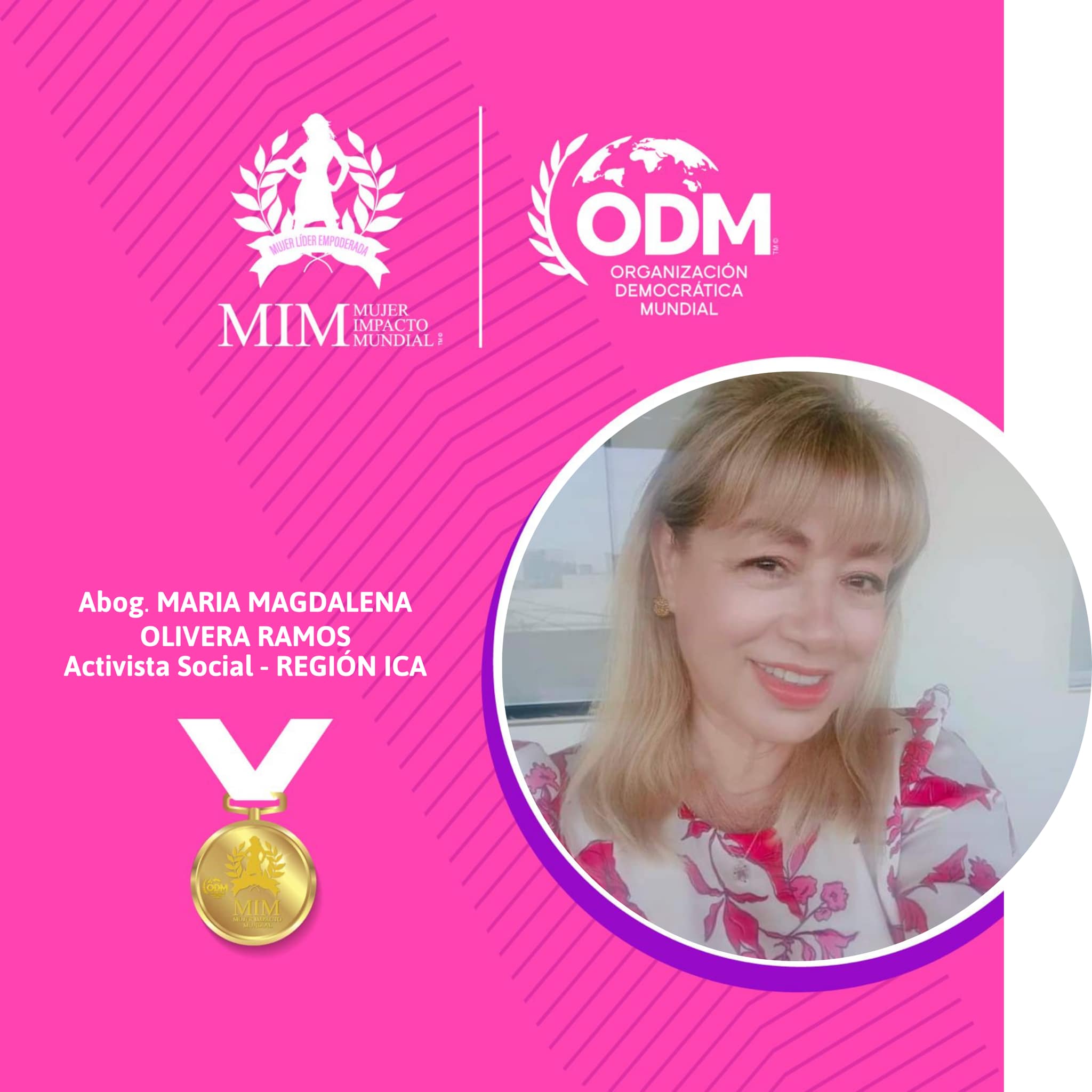 ODM - 🌐 Le damos la bienvenida oficialmente a vuestra activista ...
