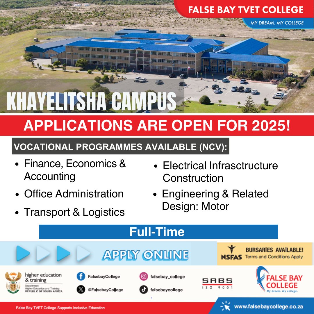False - Applications for 2025 are still open! Apply online today with ...