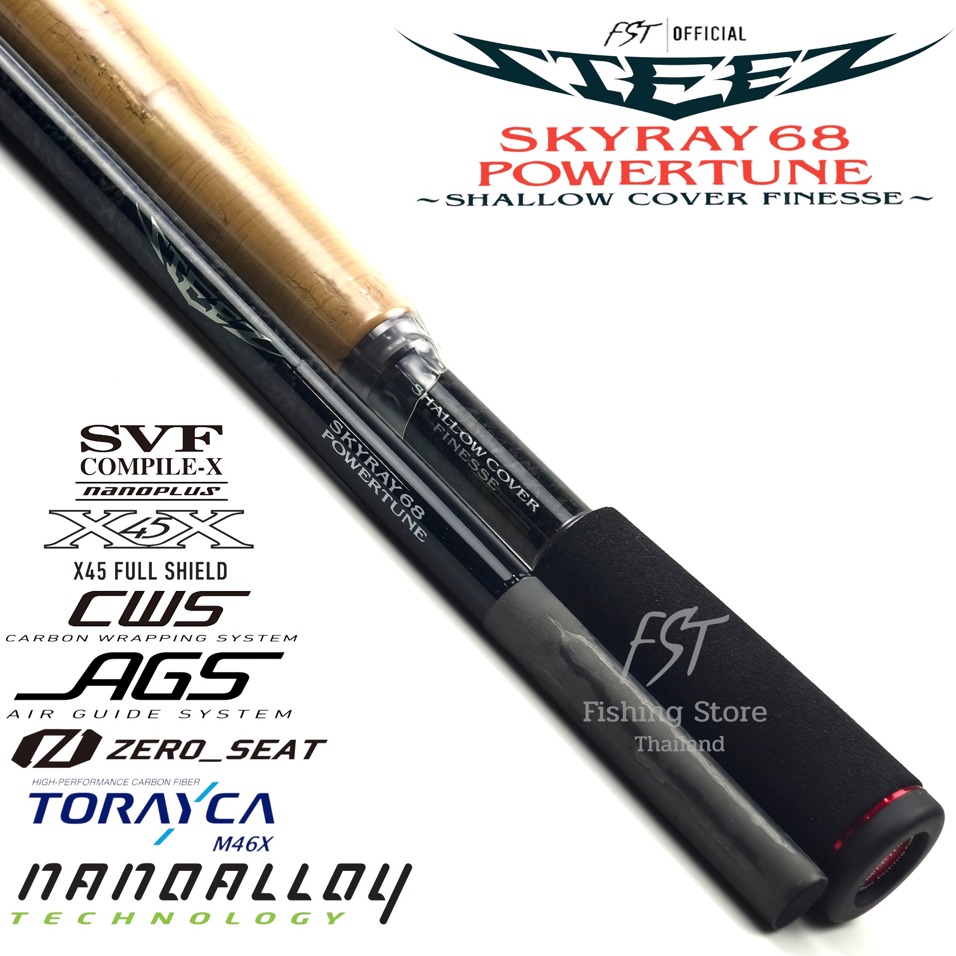 🏆 Daiwa Steez Rod 🏆 C68ML+ -SV・BF 