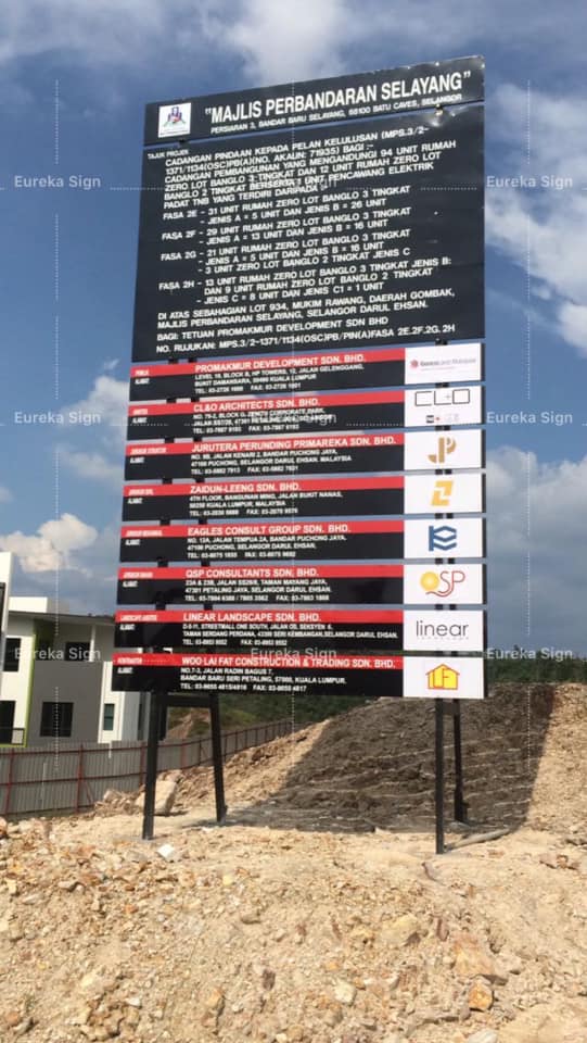 Eureka Sign - Project development signage for Selayang... | Facebook