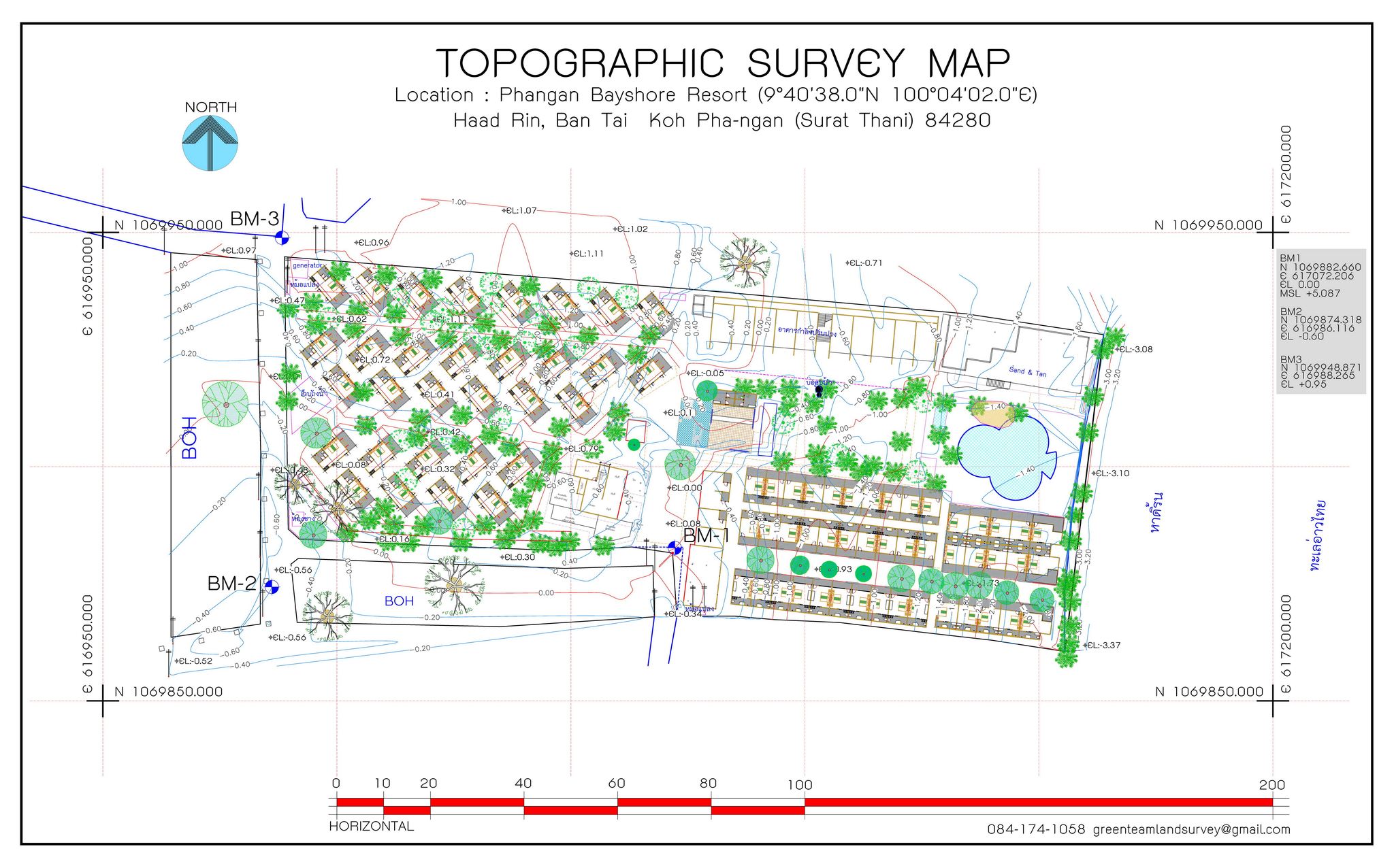 กรีนทีมงานสำรวจรังวัดที่ดินและแผนที่ภูมิประเทศ - topographic survey map ...