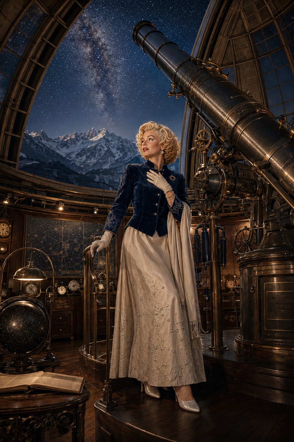 Marilyn Monroe s moment of wonder at the observatory stars 