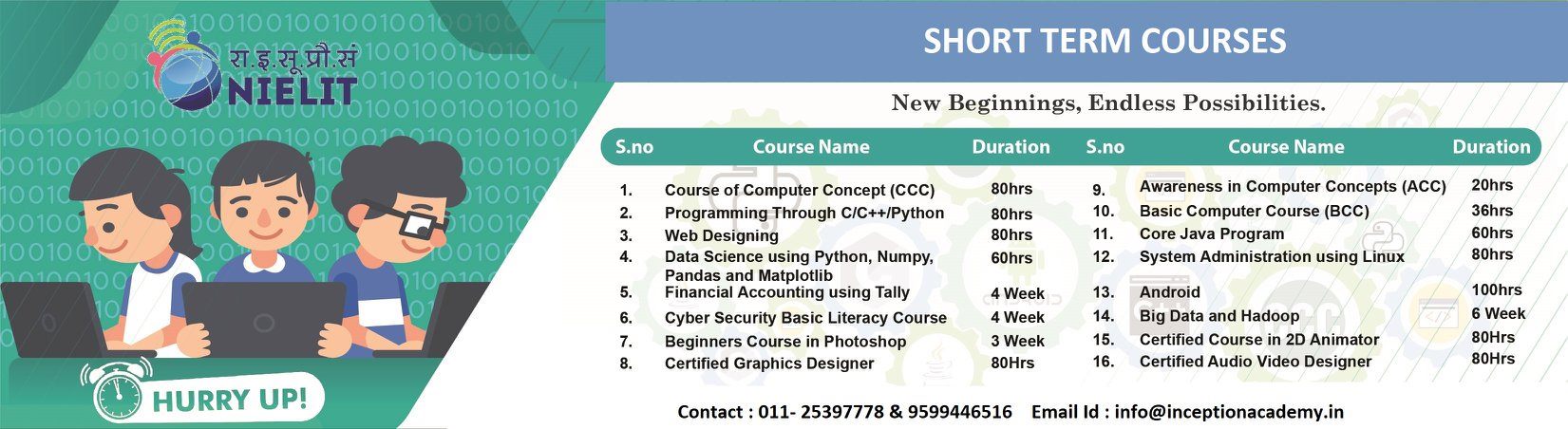 Inception Academy | Delhi
