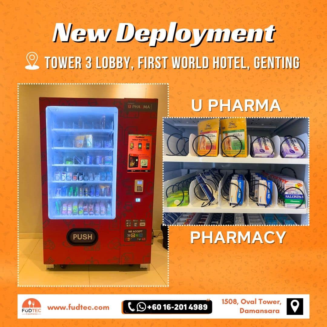 FudTec - Our Vending Machine - FudBOX Standard Deployment... | Facebook