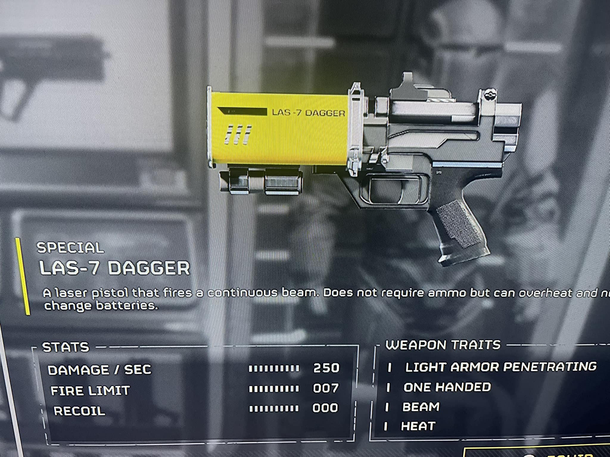 They dropped a new weapon but I still want the Hacker Prism and