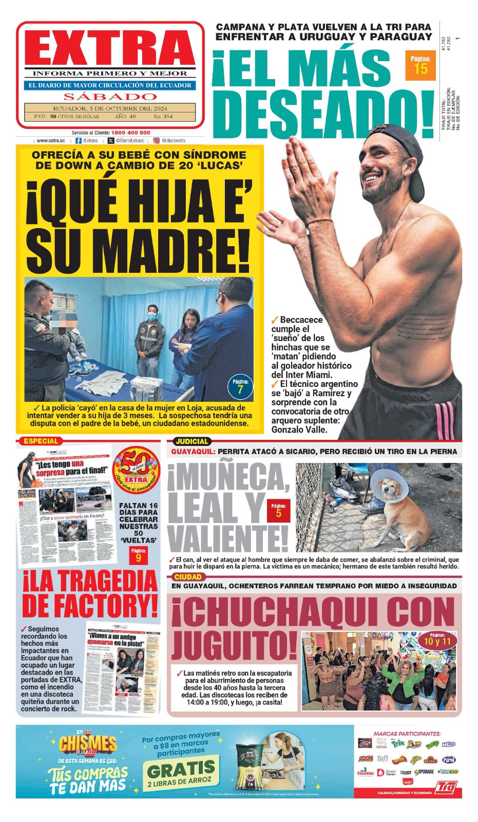 Diario Extra - ☀️ ¡Buen día! Les compartimos la...