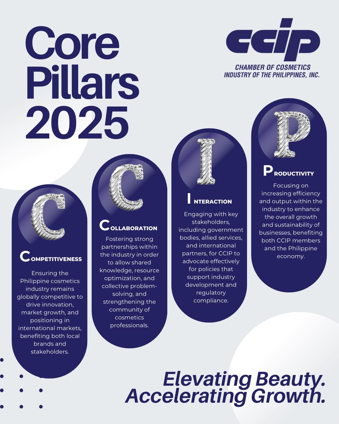 Chamber - Introducing the Four Pillars of CCIP this 2025. This year ...