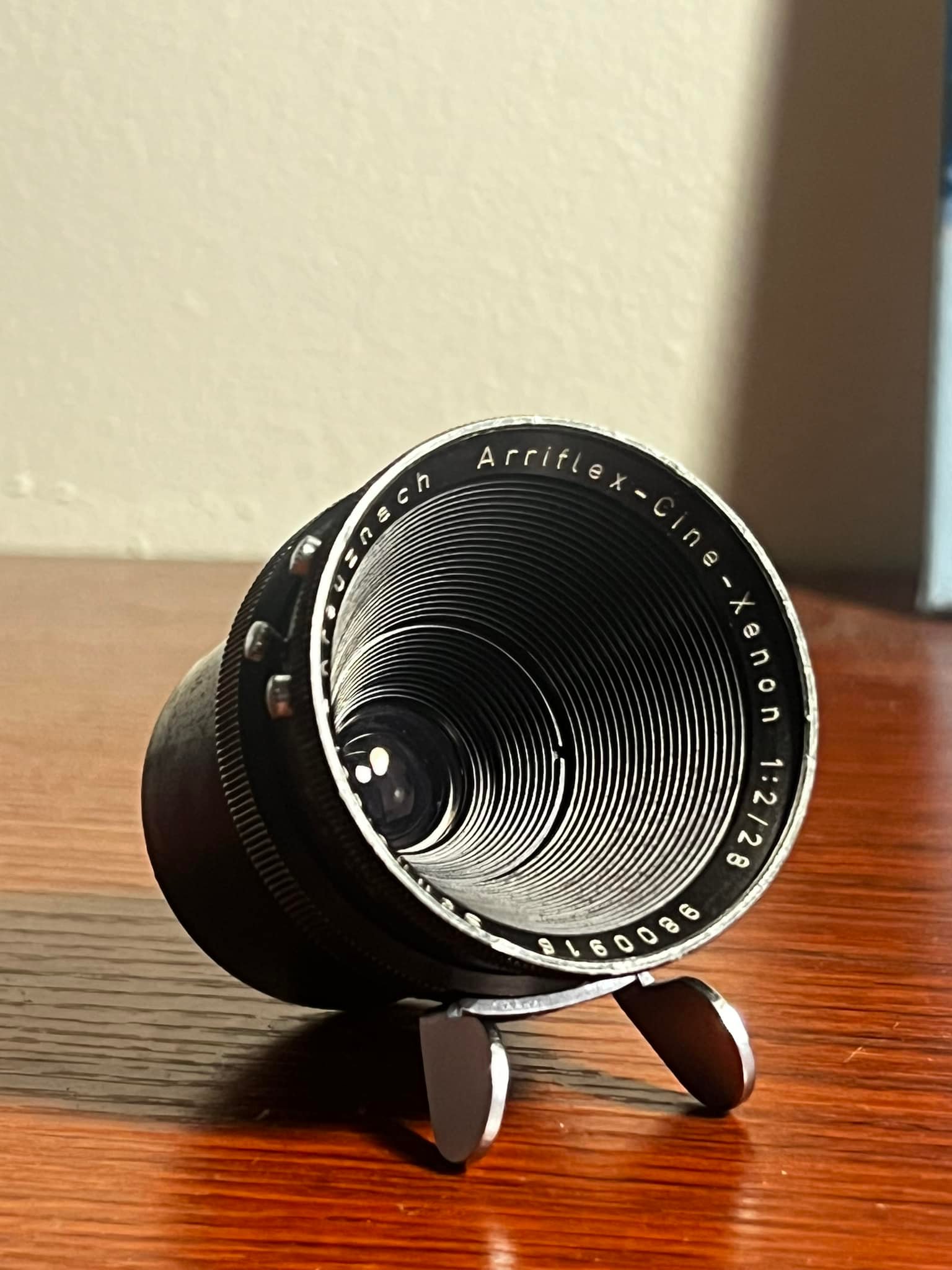Arriflex SB for sale. 10mm Cinegon S35mm lens F1.8 16mm Schneider