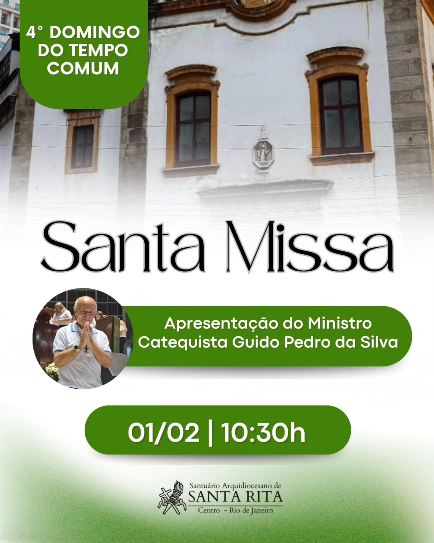 Santuário Arquidiocesano de Santa Rita | Rio de Janeiro RJ