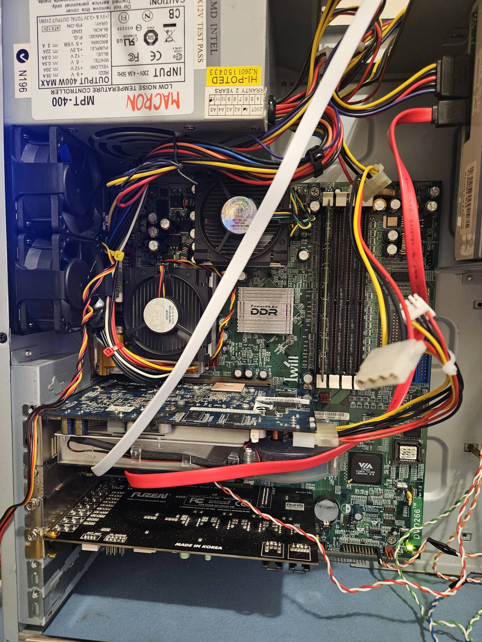Dual processor gear collection for retro microcomputers