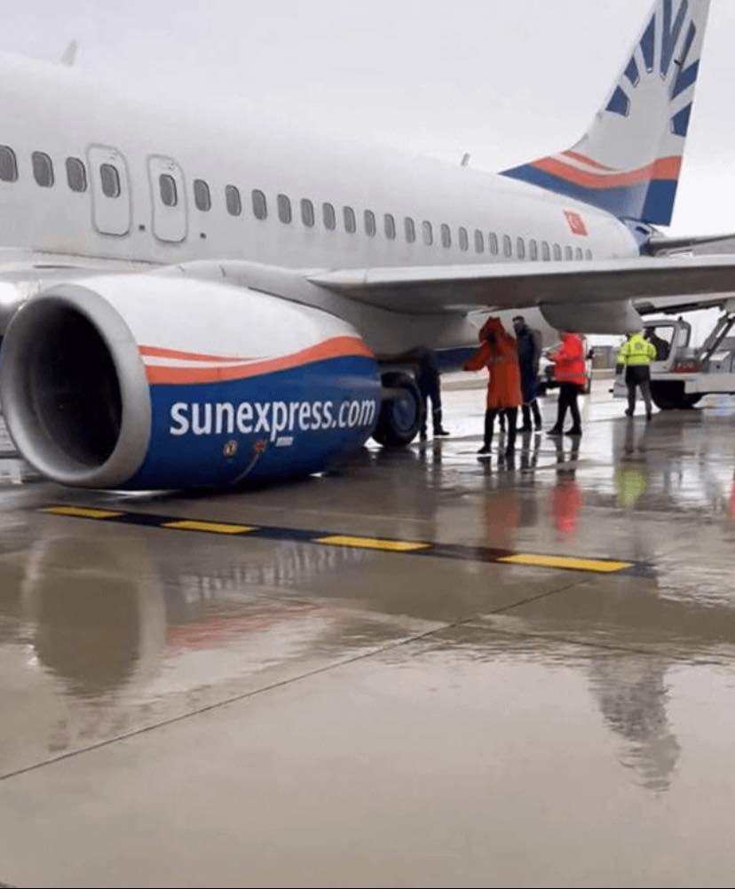 Just in: February 13, 2026. Passengers aboard SunExpress flight