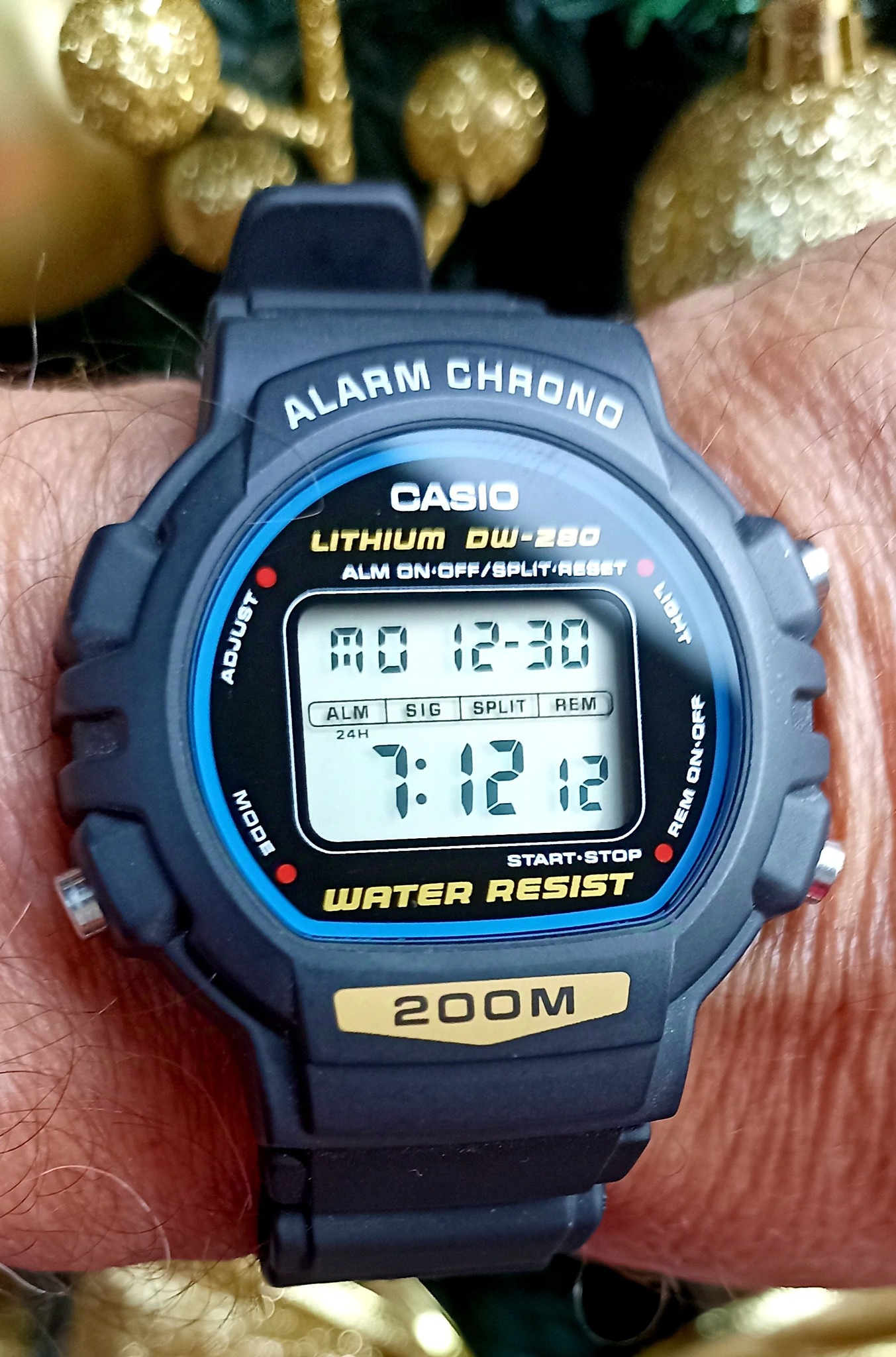 Casio DW-280 module 1000 Year 1992