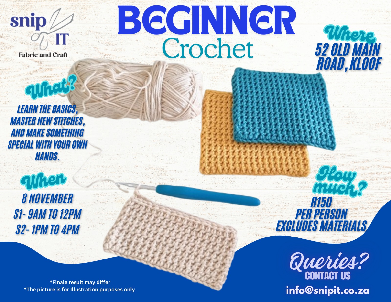 Snip - 🧶 Ready to start your crochet journey? Join our Beginner Crochet ...