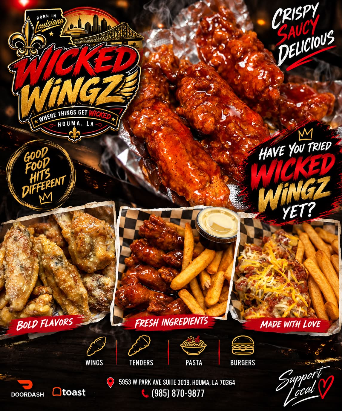 Wicked Wingz | Houma LA