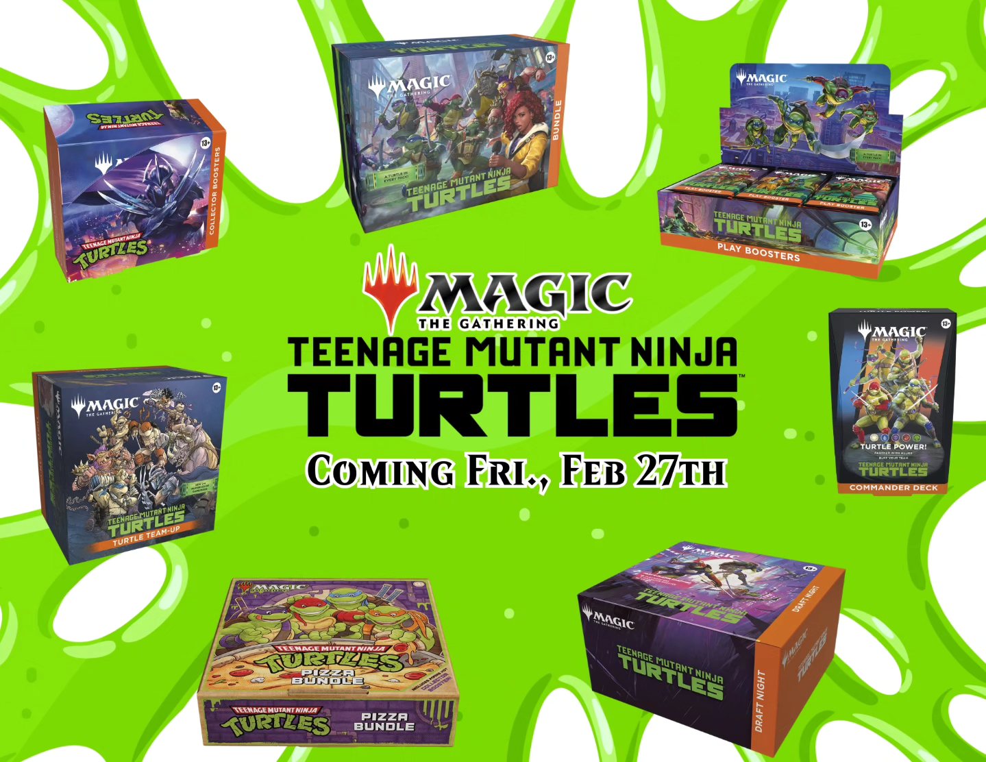Underdog Gaming - 💚💚 New Release today! 💚💚 MTG TMNT... | Facebook