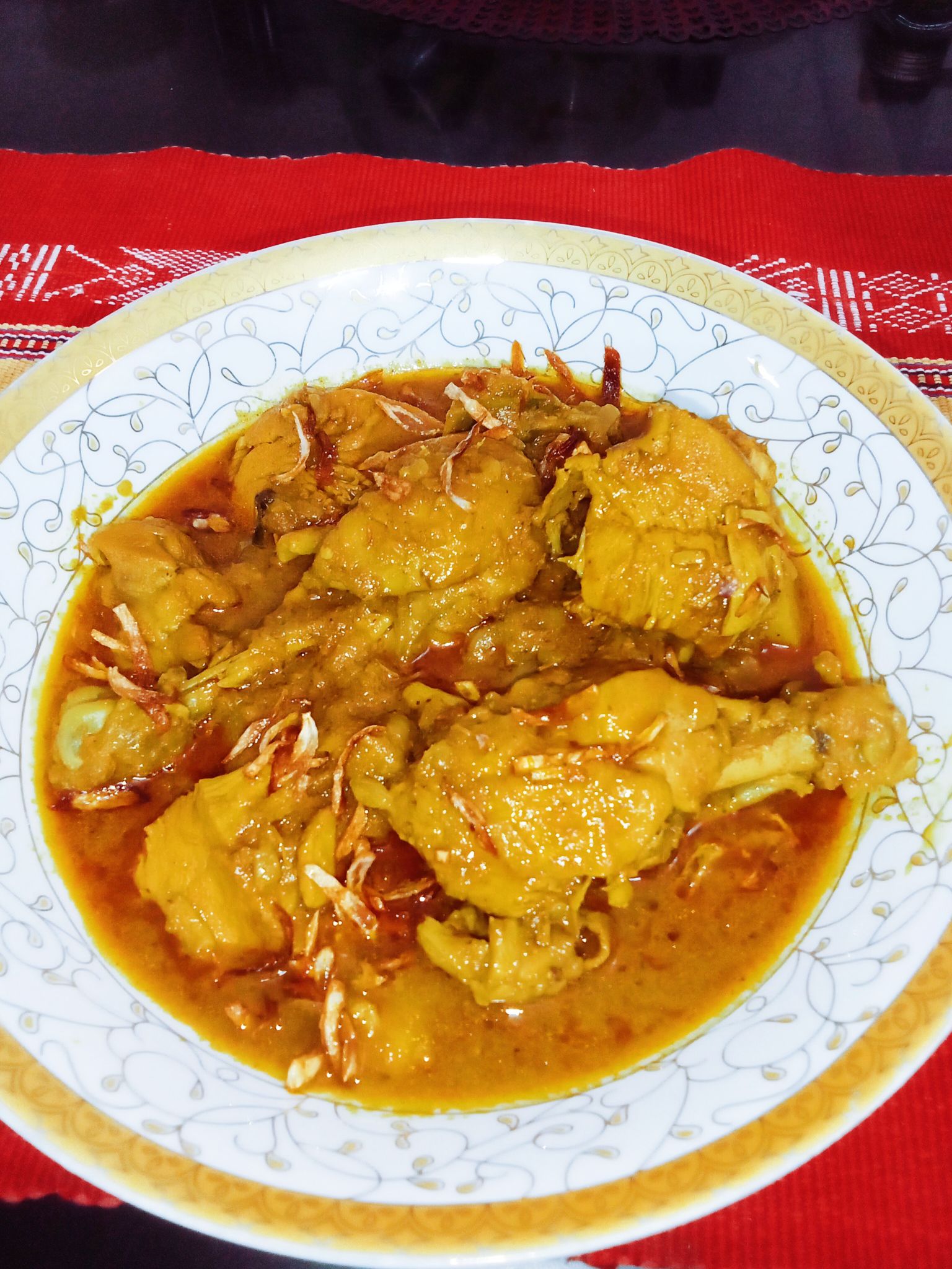 Yummy Chicken Curry ?Good Night Everyone ❤️ #chickenlover 