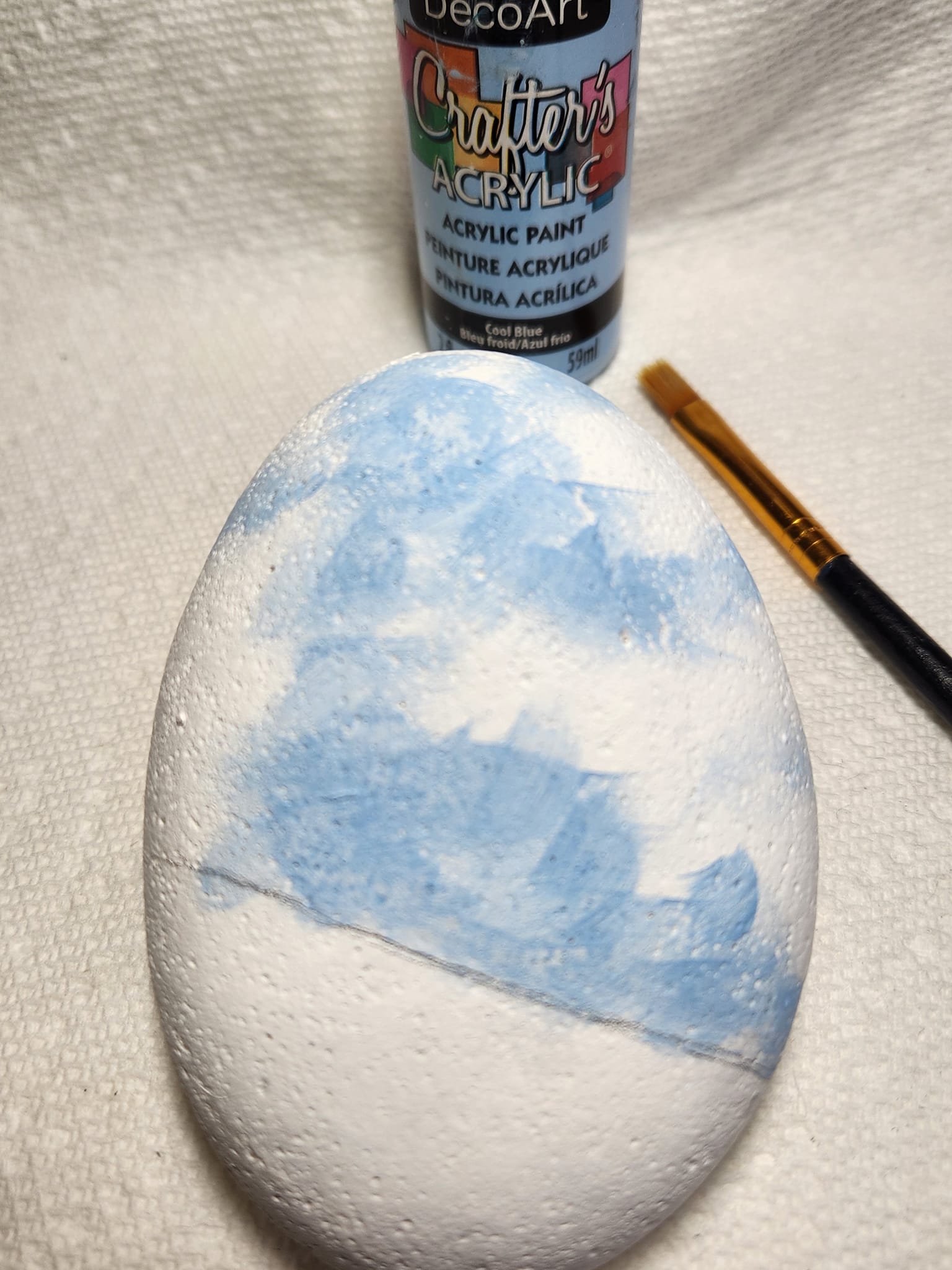 Rocan Rocks - What you'll need. As always, I've base coated my rock ...
