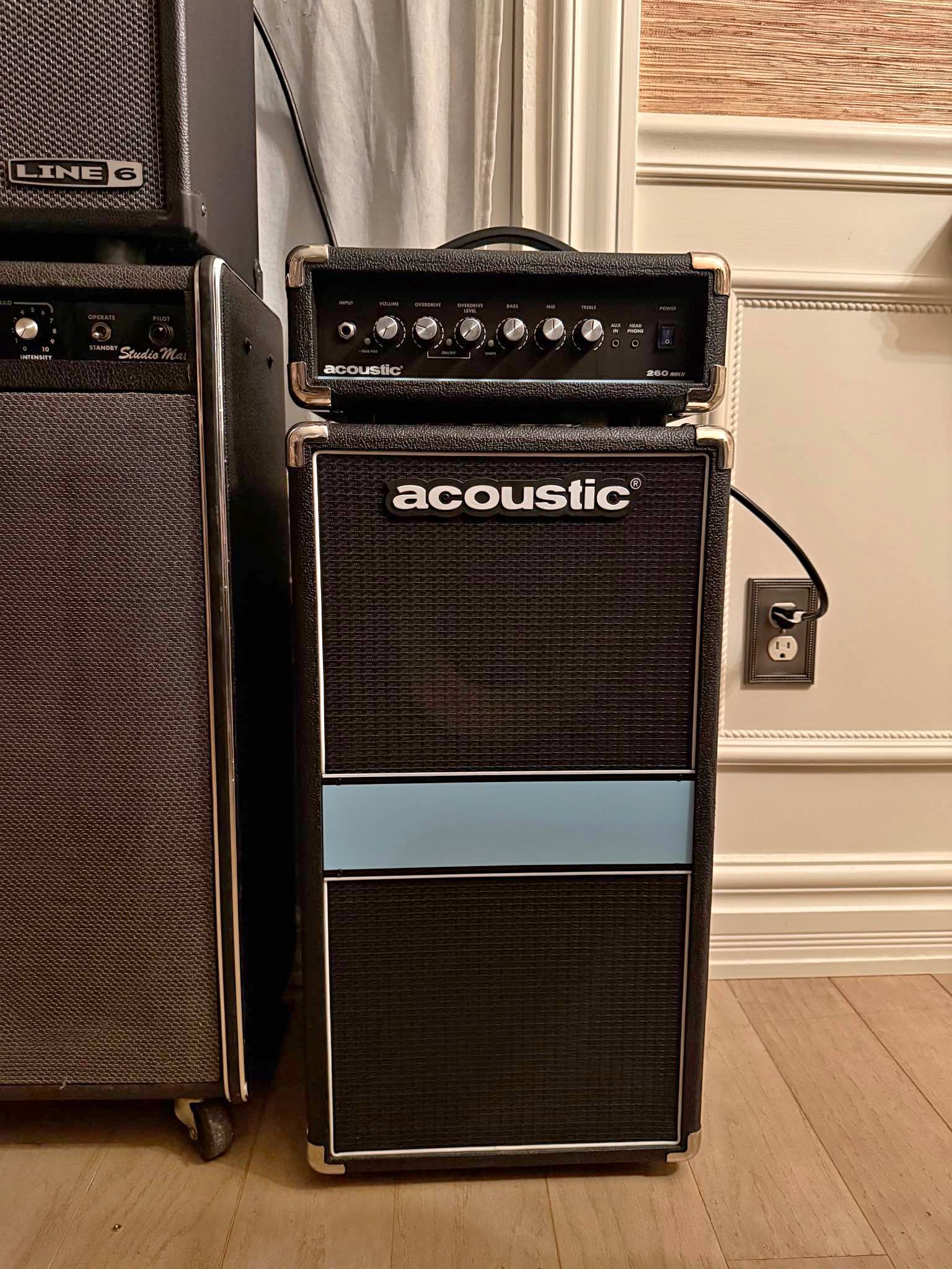 Acoustic 260 mkii Mini Bass Stack - Bass Amplifiers - Holland, Michigan ...