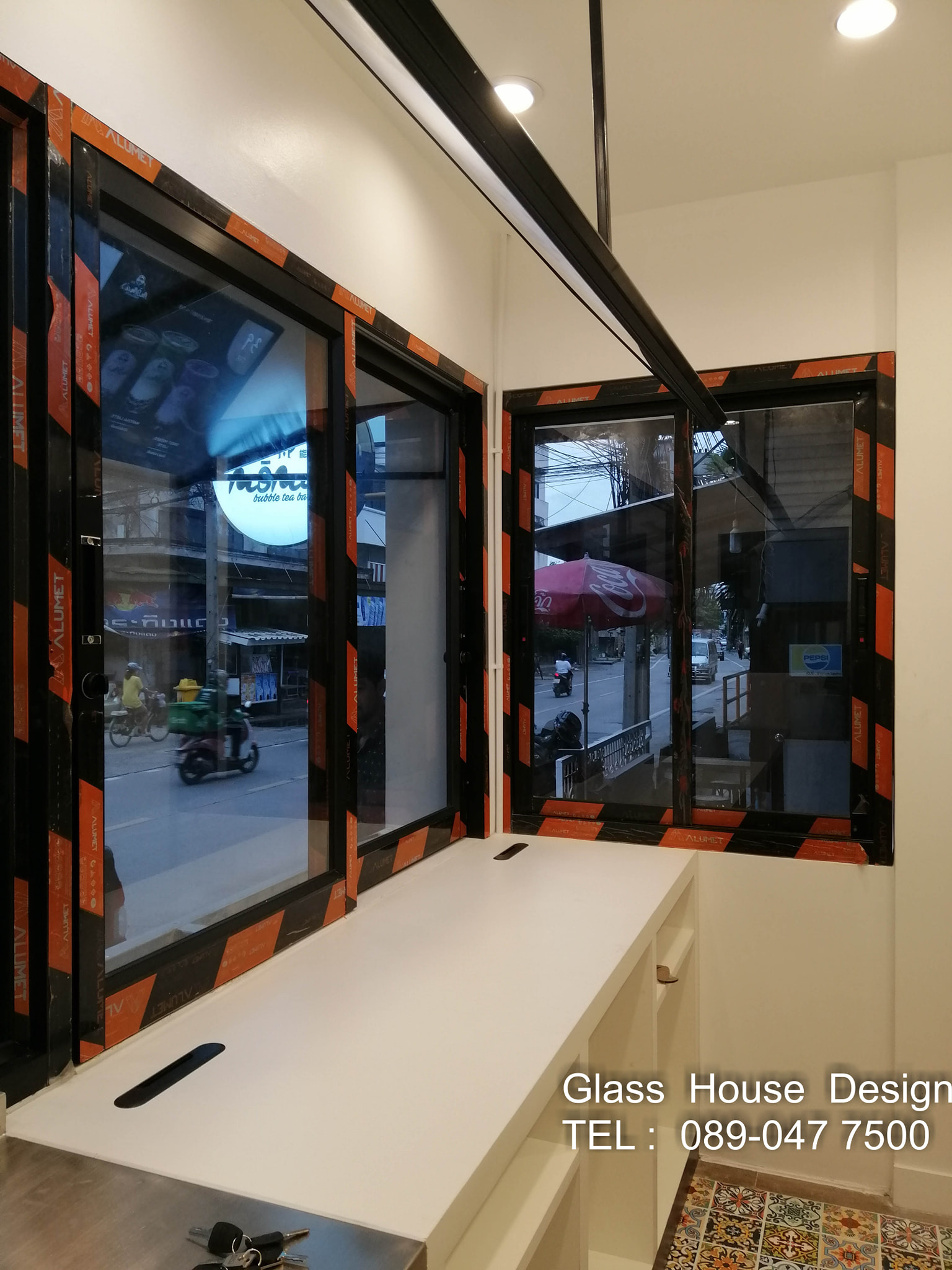 Glass House Design รับติดตั้งประตูหน้าต่างอลูมิเนียมดีไซน์สวย | Bangkok