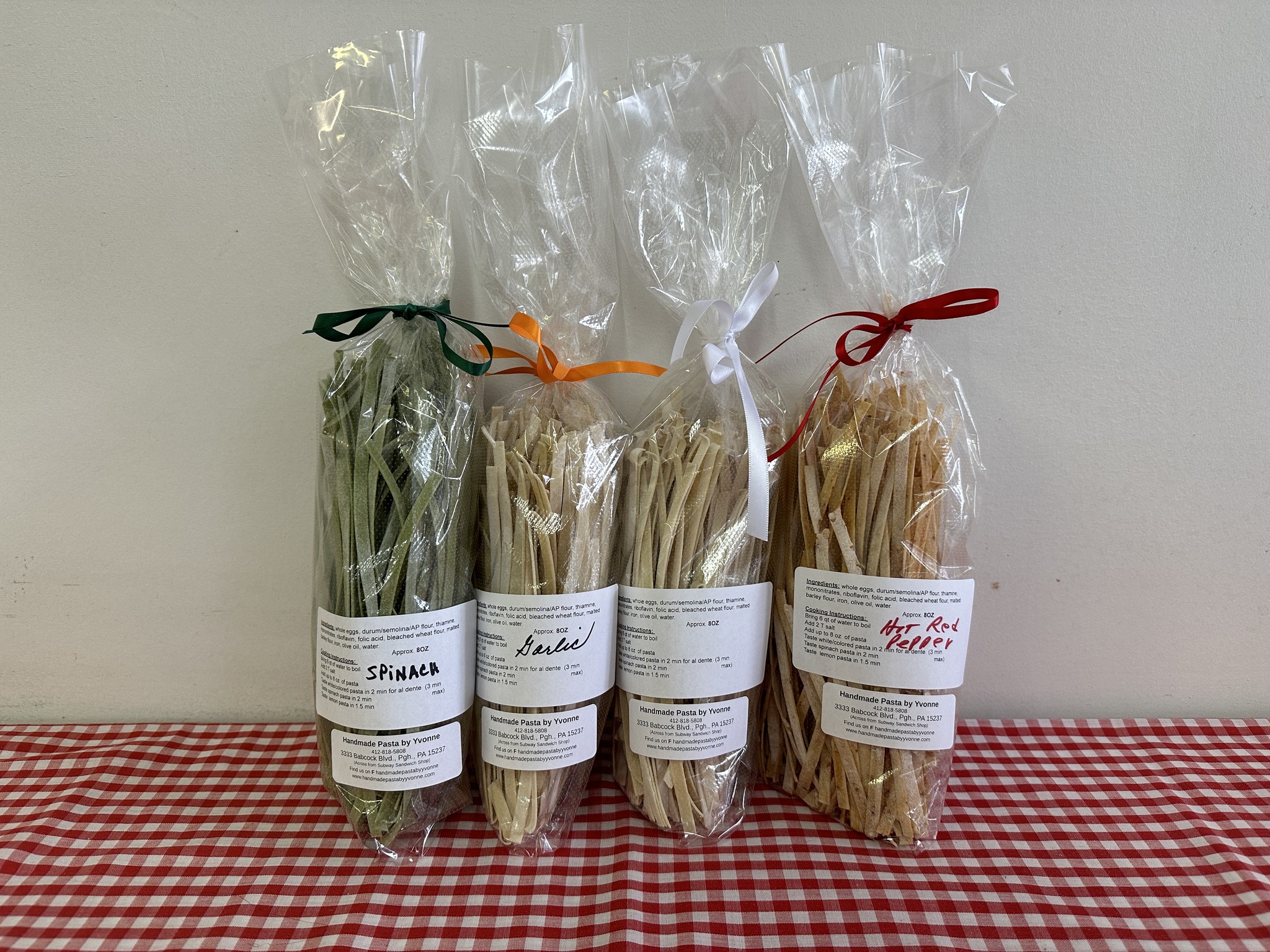 Handmade Pasta by Yvonne | Pittsburgh PA
