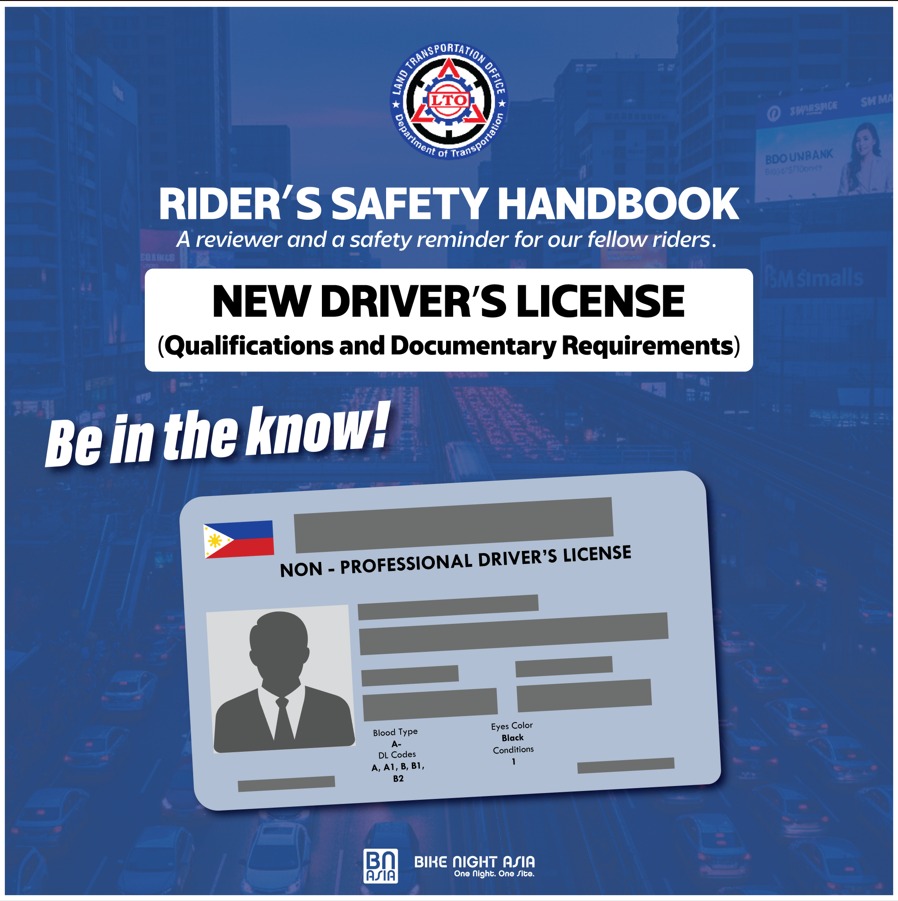 Bike Night Asia - BE IN THE KNOW! NEW DRIVER’S LICENSE... | Facebook