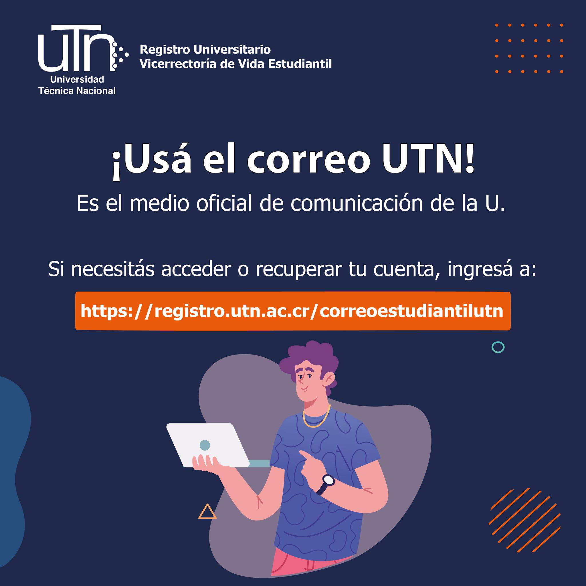 Vida - ¡Usá tu correo UTN! Es el medio oficial de comunicación de la ...
