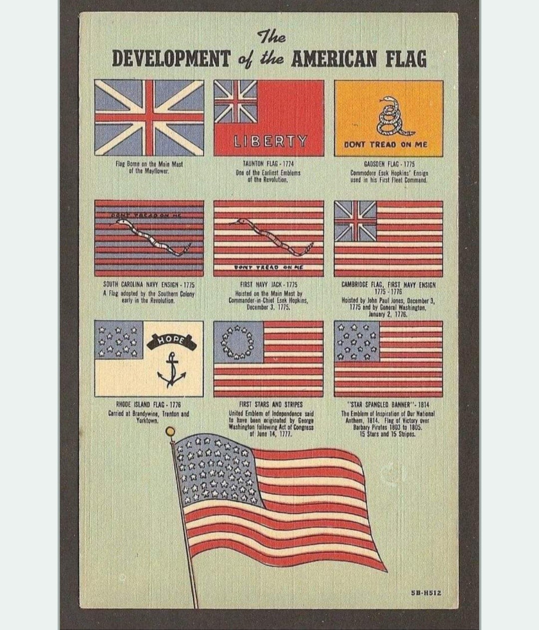 Kamran - The development of the American flag reflects the nation's ...