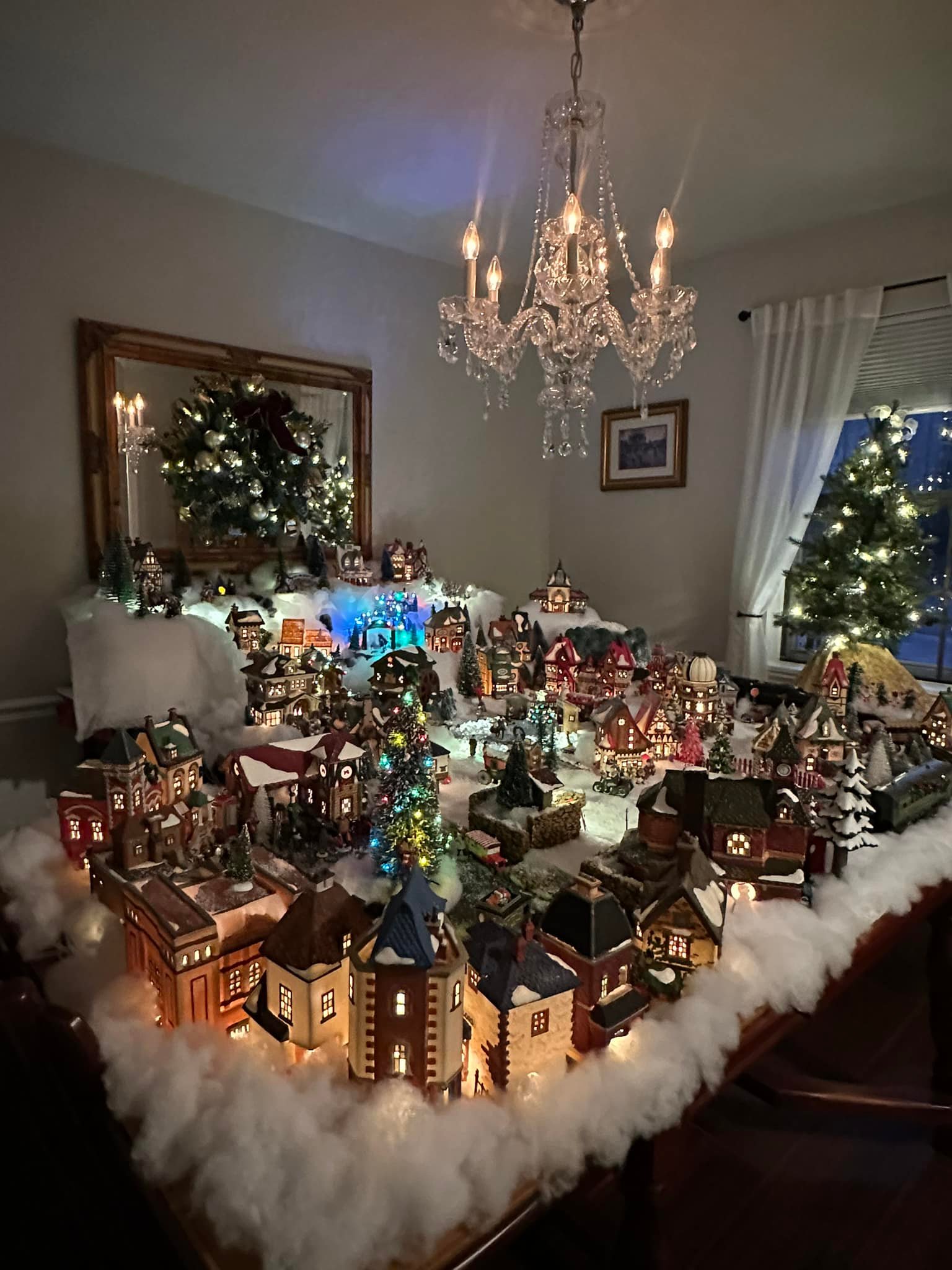Department 56 North Pole Village Snow Inspector Station Lit House 